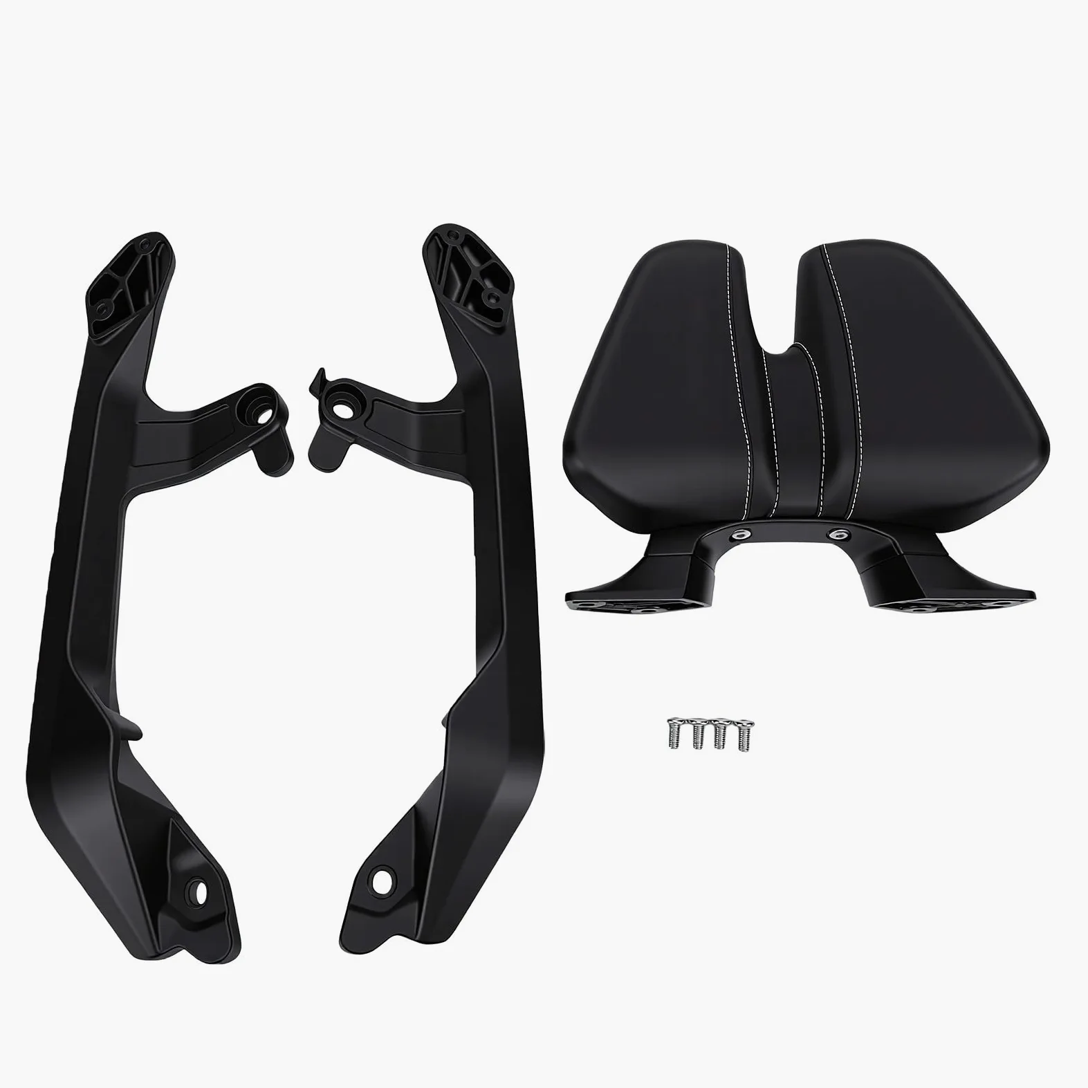 Respaldo Trasero para Motocicleta, Cojín de Apoyo Lumbar para Pasajero Trasero, for Posición de Asiento de Motocicleta