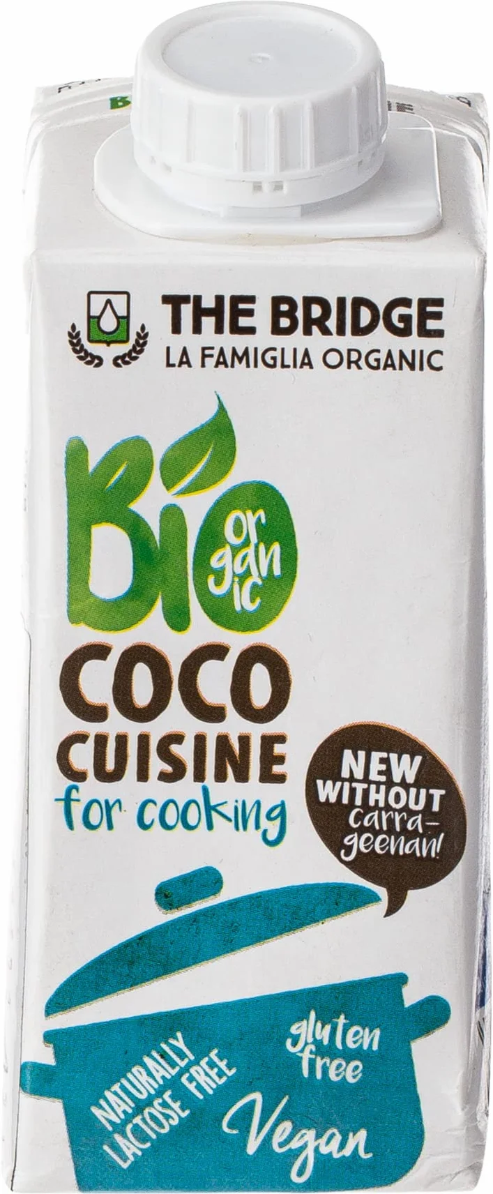 EKO Crema de coco para cocinar sin gluten 200ml