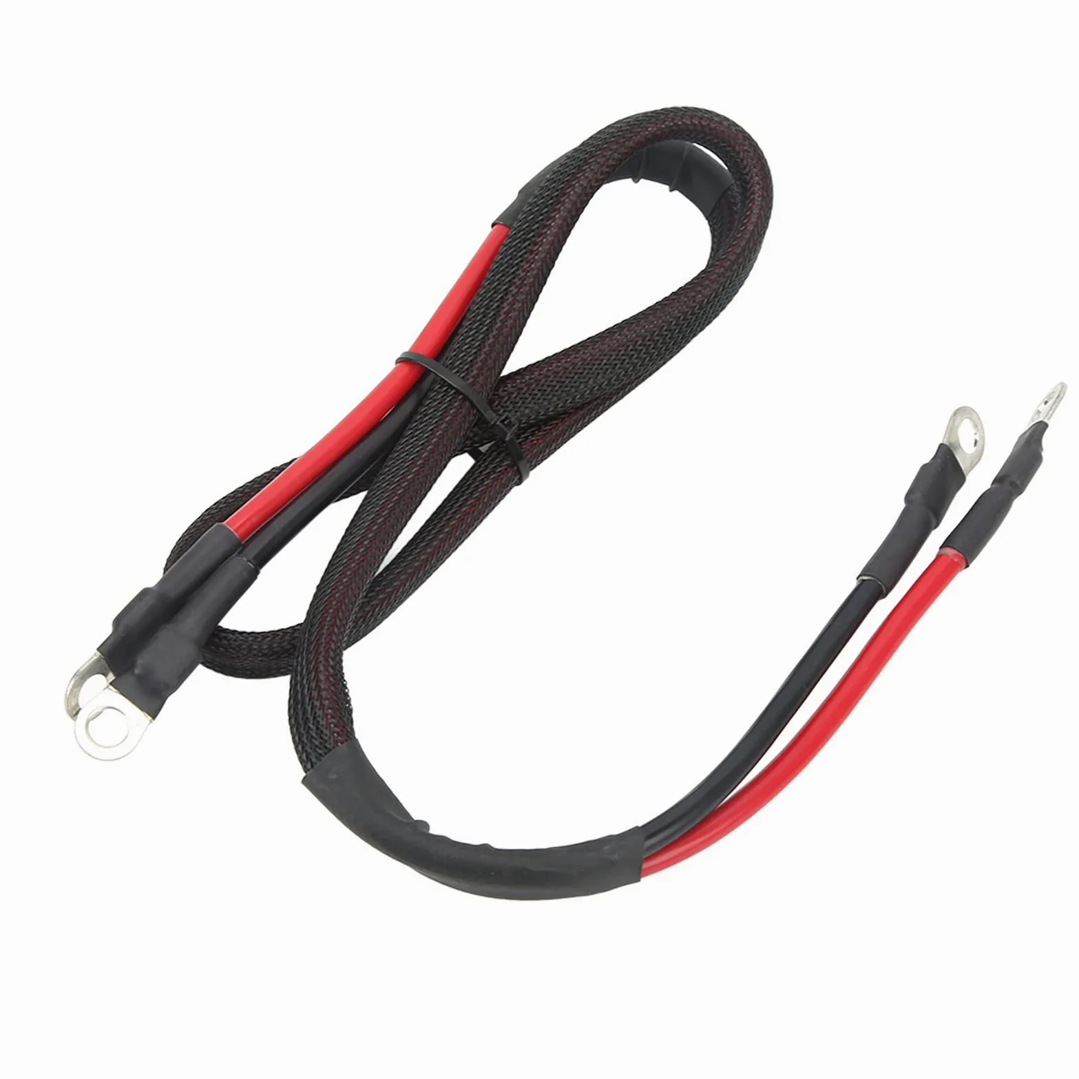 Terminales de puente de batería Torvex, terminales de carga de postes de arranque remoto con cable de calibre 4 para UTV ATV coche camión RV tractor barco
