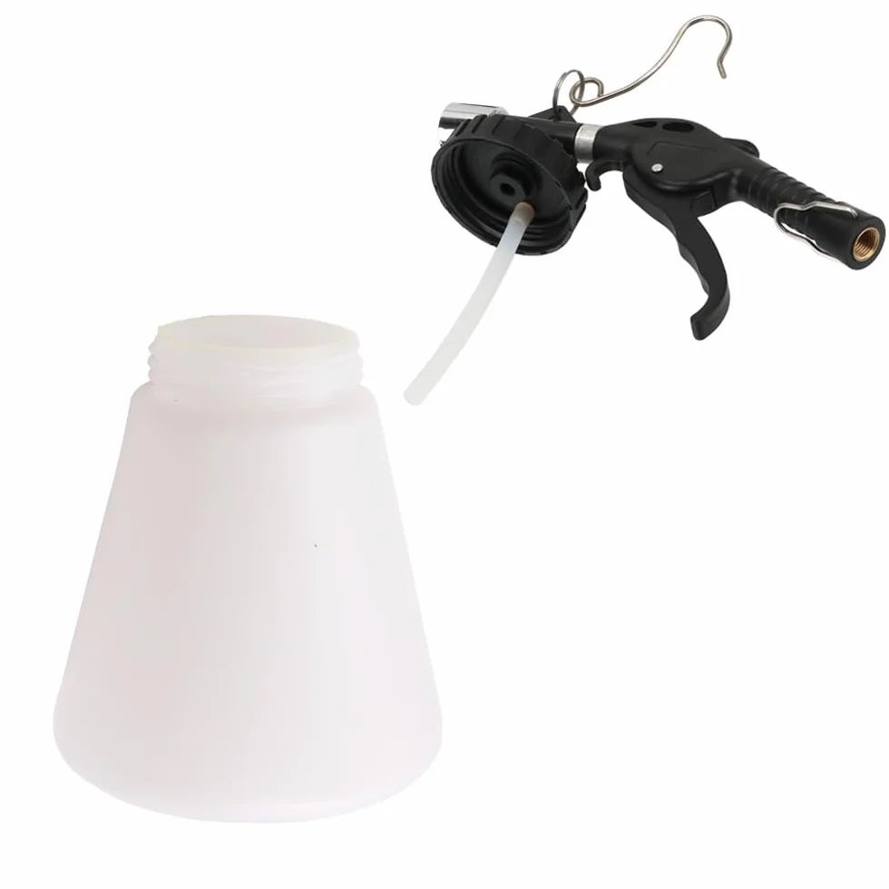 Purgador automático de Frenos de Aire comprimido Dispositivo de Purga de Frenos Freno de Aire Cambiador de líquido de Frenos de Frenos de Aire purgado con Botella de Recarga de 1 litro