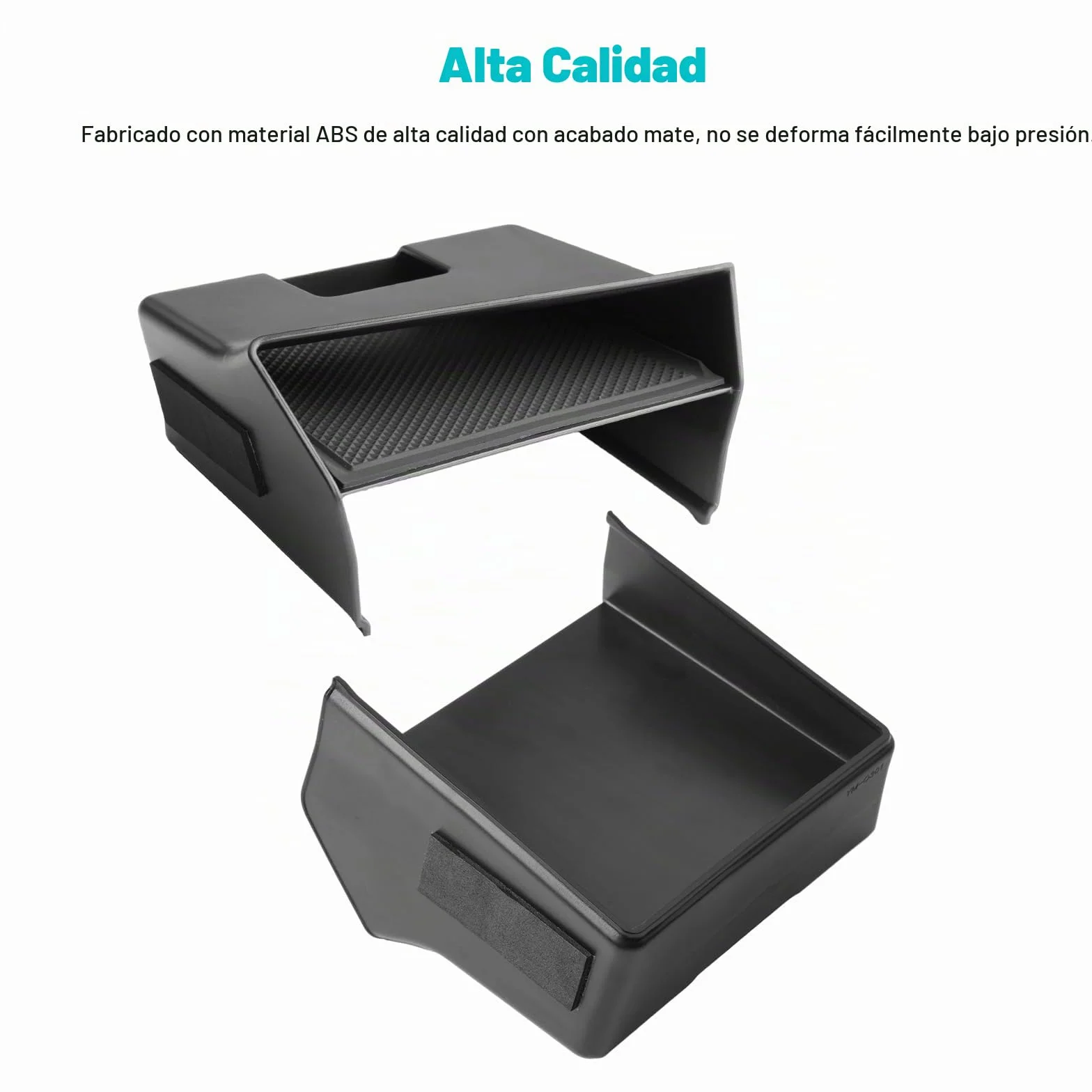 CDEFG Compatible con Audi Q3 F3 2019-2022 2023 2024 2025 consola central organizador caja de almacenamiento Q3 F3 guantera inferior la consola central Q3 F3 mk2 Sportback 2025 Accesorios