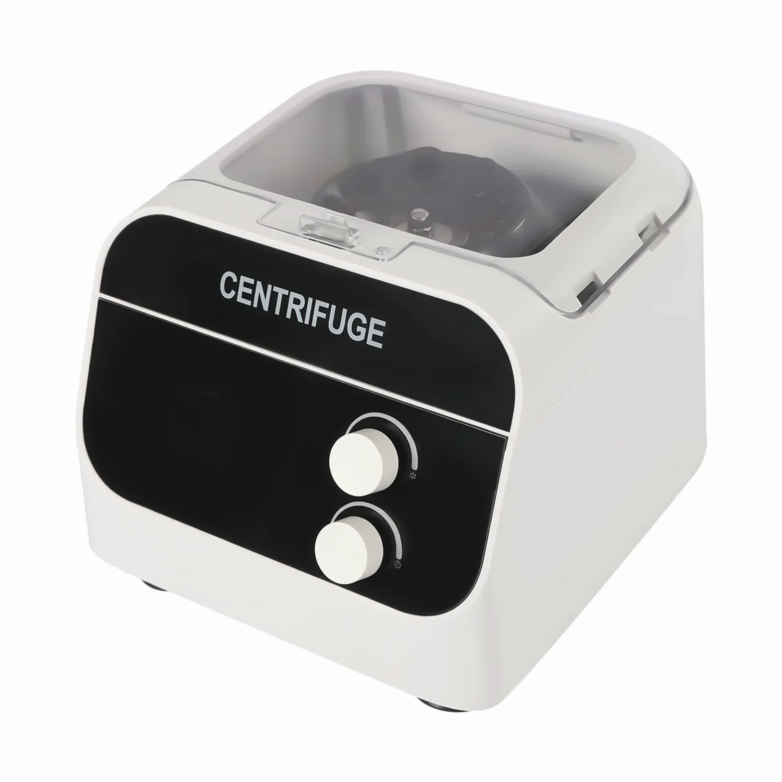 Centrífuga de laboratorio 8 x 20 ml, 0 – 4000 rpm, pantalla digital LCD, temporizador 0 – 999 min, silenciosa y compacta, tapa de seguridad, pies antideslizantes, para sangre, bioquímica, extracción