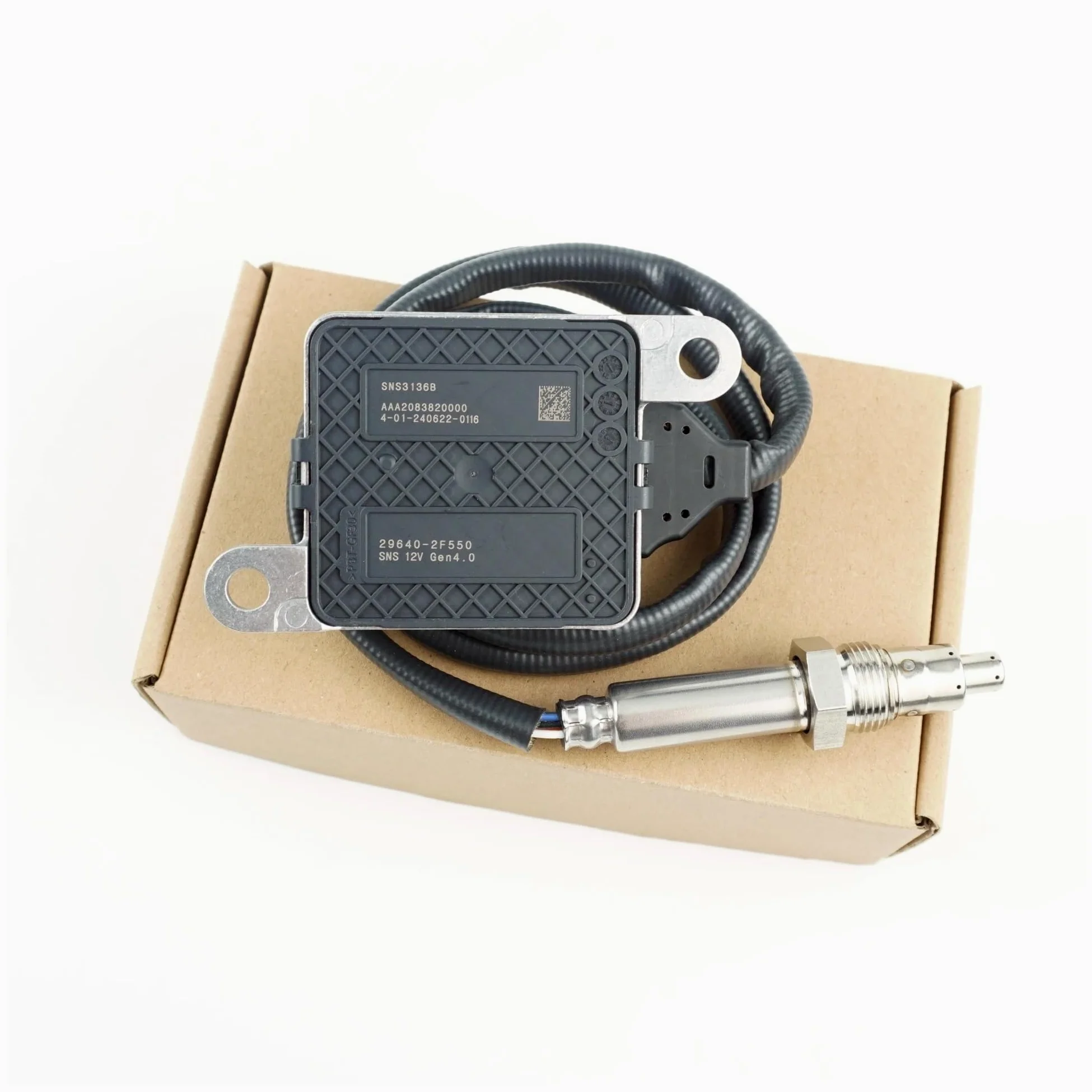 Sonda del Sensor Nox Sensor De Óxido De Nitrógeno (NOx) 29640-2F550 Para Hyundai Para Staria 2021-2024 296402F550 SNS316B AAA2083820000 Sensor Óxido Nitrógeno