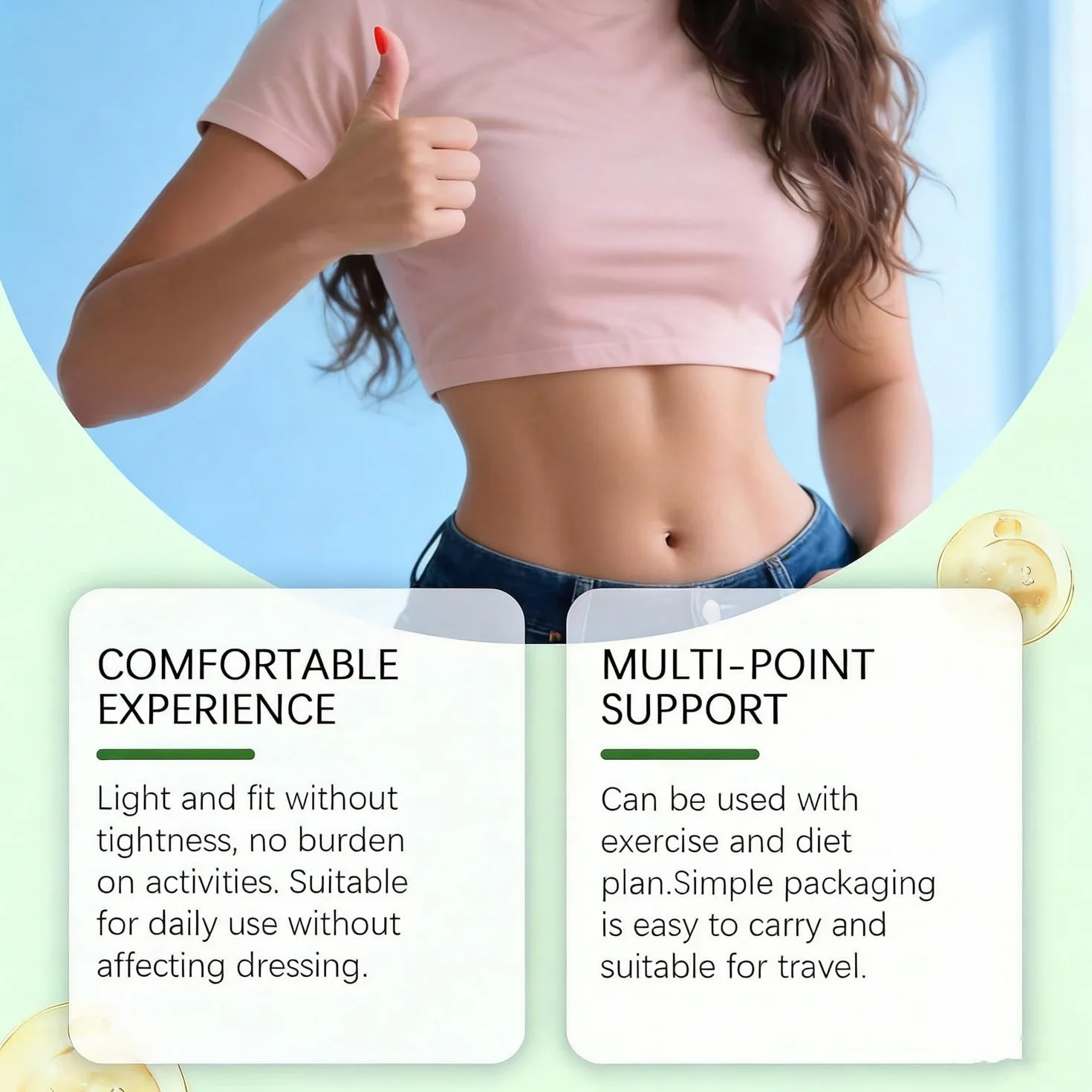 Moringa 10 en 1 Parches con Nano Microaguja y Berberina para Adelgazar, Parche Natural 2026, 4 Cajas