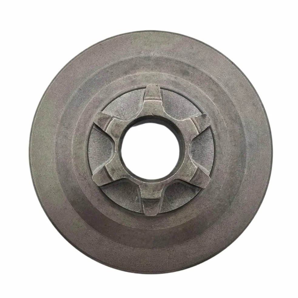 Piñón de cadena de 6 dientes de 3/8 pulgada compatible con motosierra de herramientas de jardín eléctricas de 25cc 2500