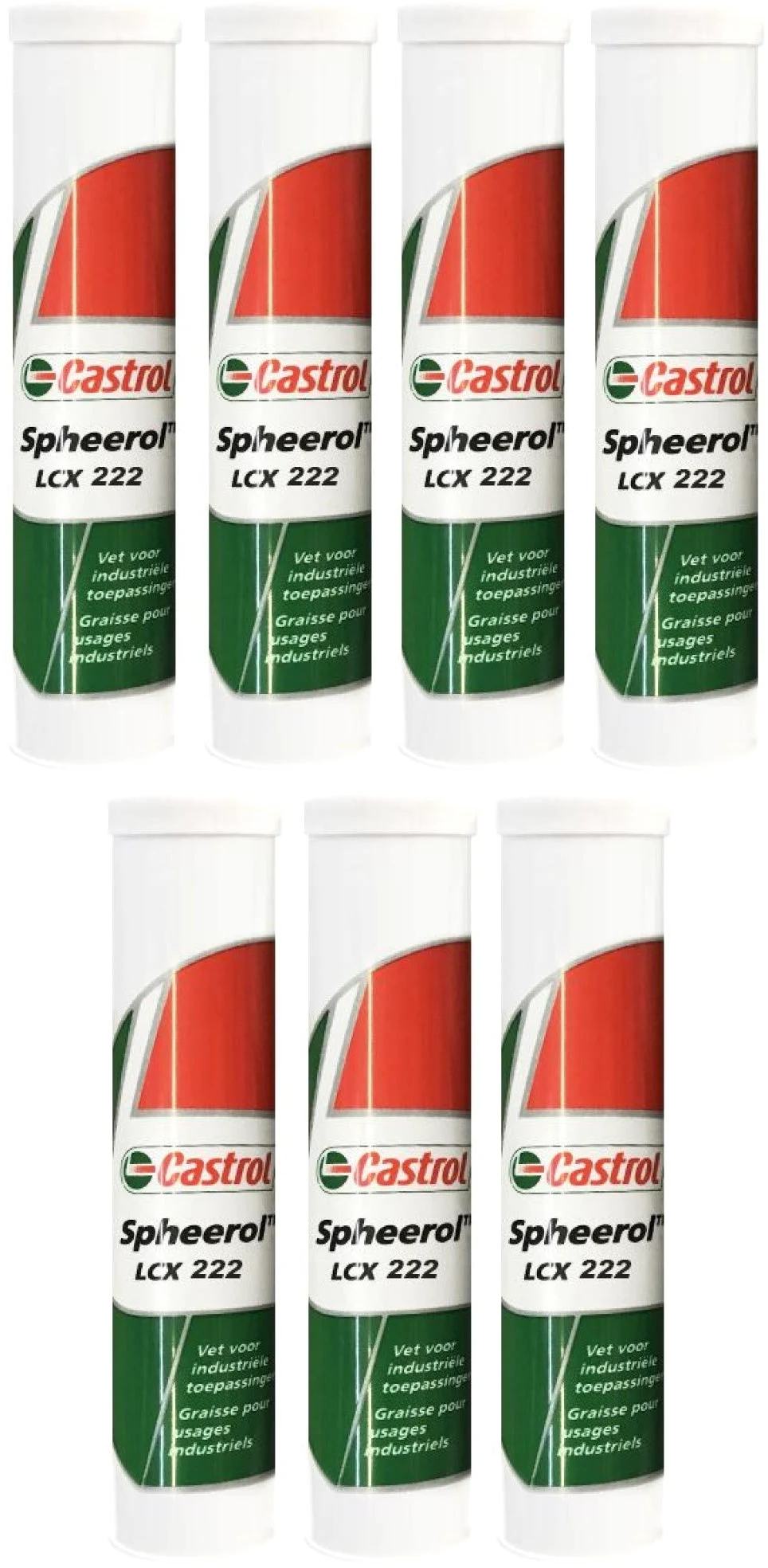 Spheerol LCX222 Cartucho de grasa de aplicación severa NLGI2, 400 g X7