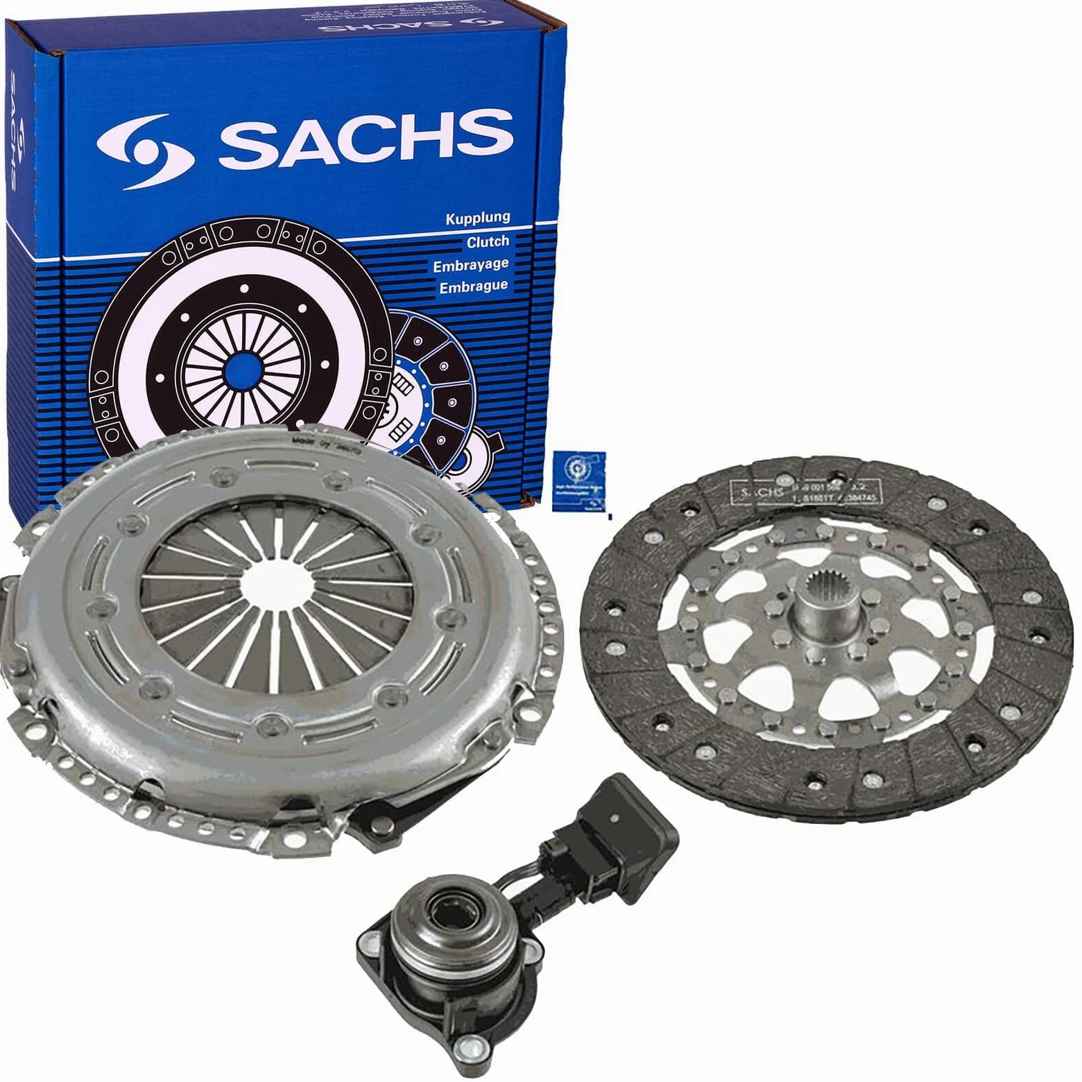 SACHS 3000 990 549 Kit De Embrague Kit con CSC compatible con Citroen C4 I (LC_) 2004-2014 y Otros Vehículos
