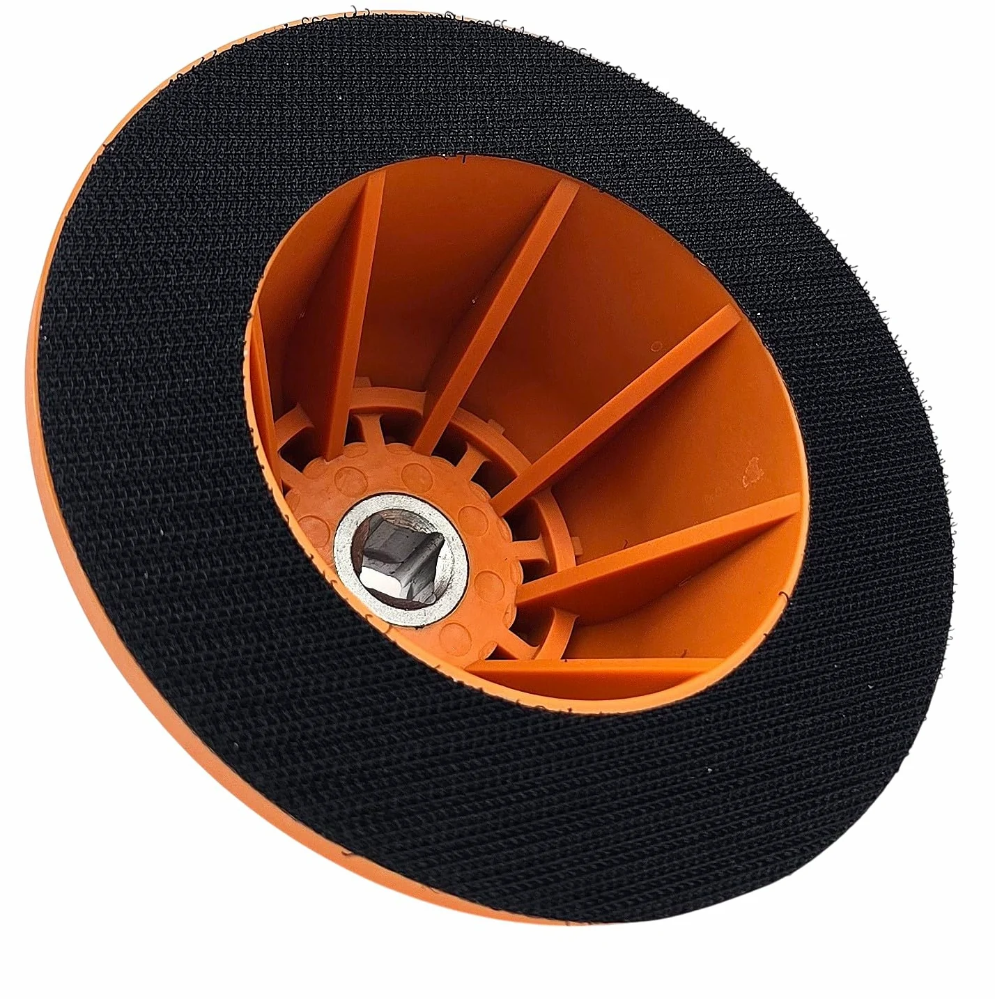 Hero Profi - Lijadora de cubo de rueda (1/2", disco de limpieza, 150 mm, cabezal de bola, limpiador para lijadora de ollas/llave de impacto para eliminar el óxido de los cubos de ruedas)
