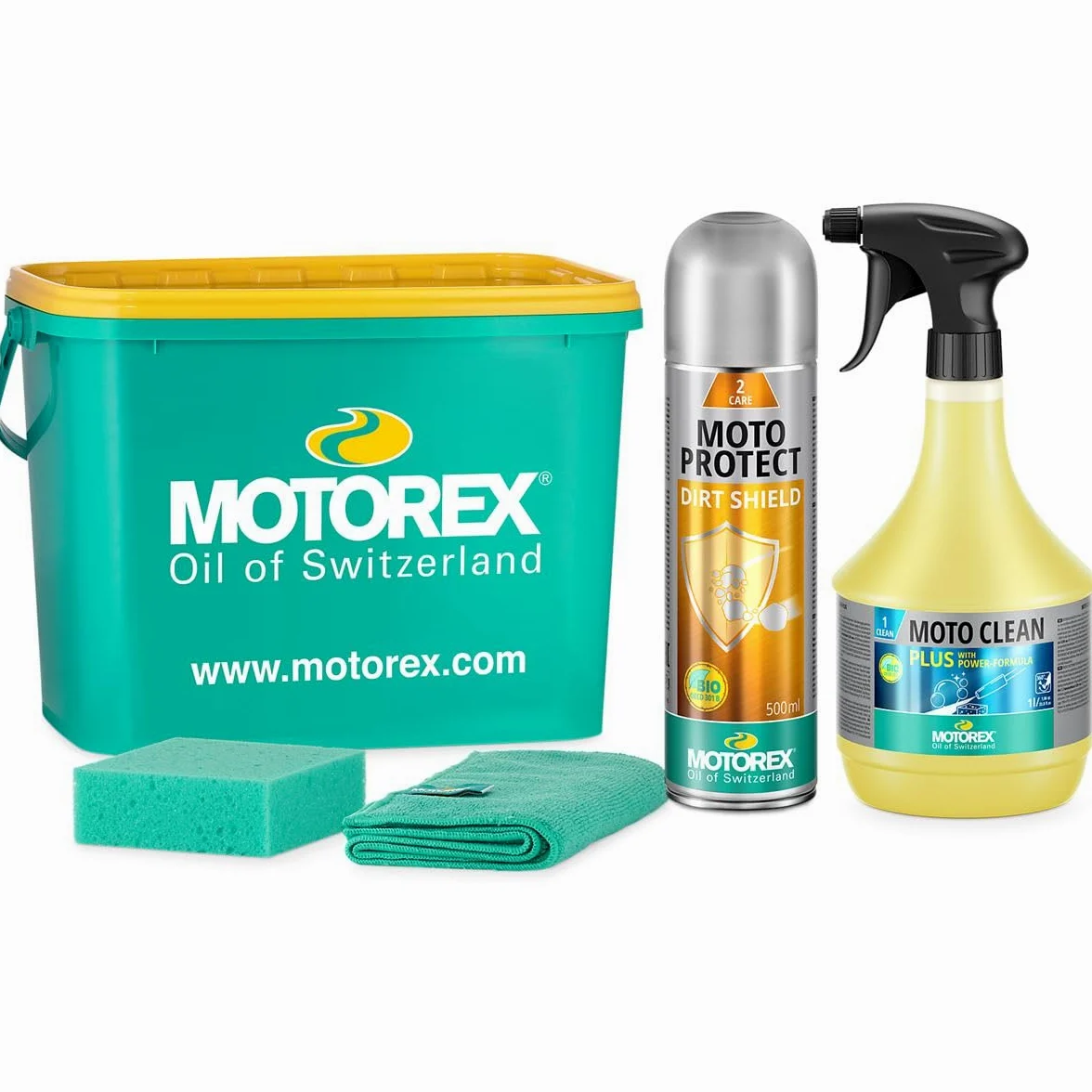 MOTOREX Kit de limpieza de motos.