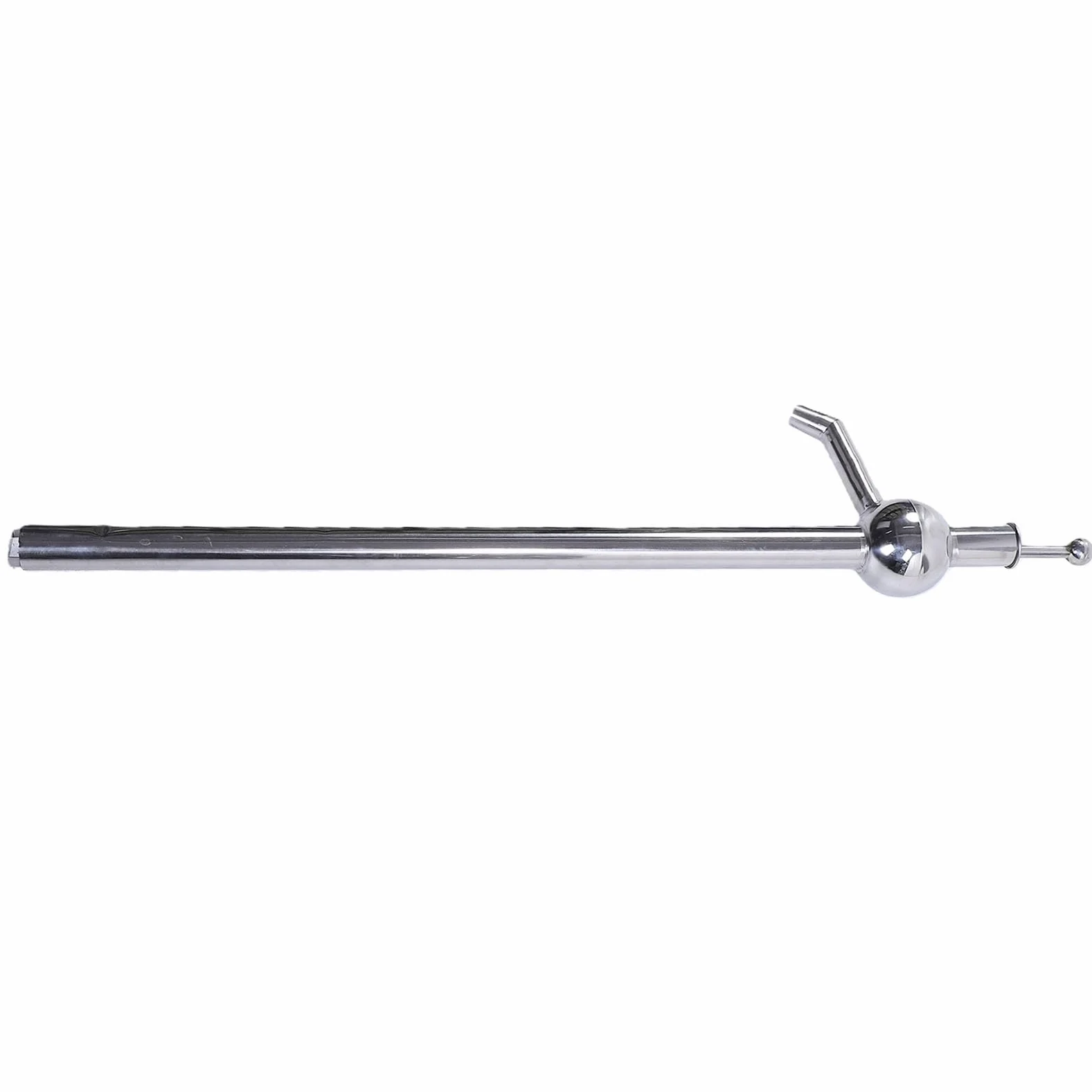 PUSOKEI Bomba de Aceite Manual de Acero Inoxidable, Bomba de Transferencia de Portátil, Extractor de Sifón Manual para Agua Derv Vino Aceite de Oliva Líquidos Corrosivos 95 Cm