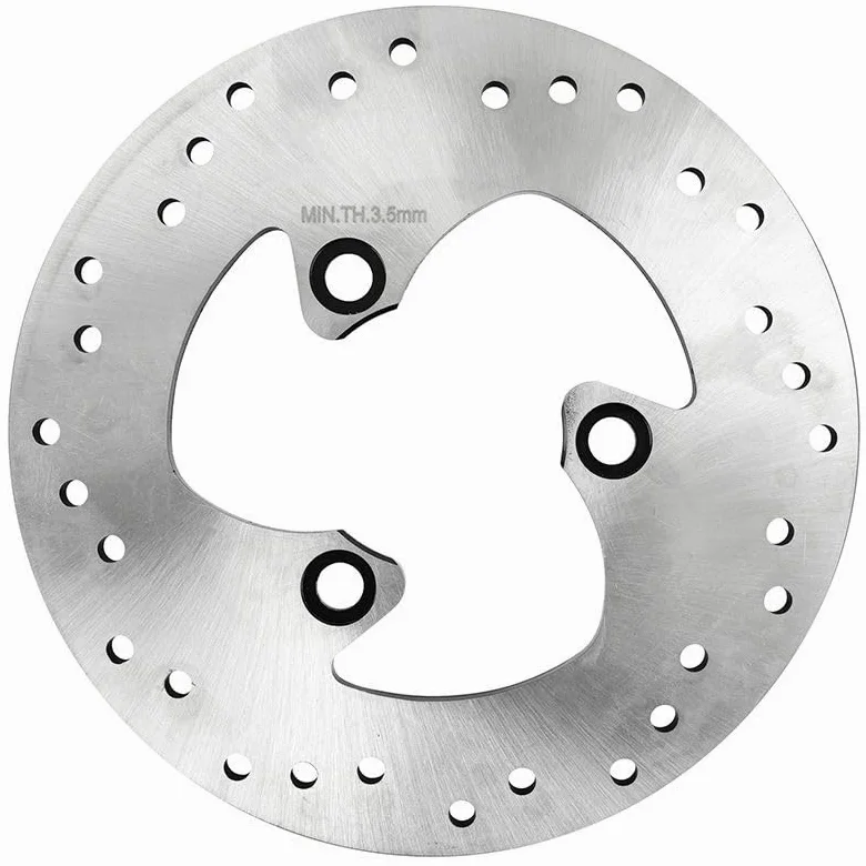 cyclingcolors Disco de freno para motocicleta, scooter y ciclomotor compatible con mbk nitro stunt yamaha aerox slider Delantero trasero diámetro exterior 190 mm interior 58 mm 3 agujeros
