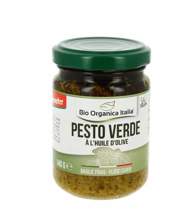 Organica Italia Pesto basilico verde Bio 140g