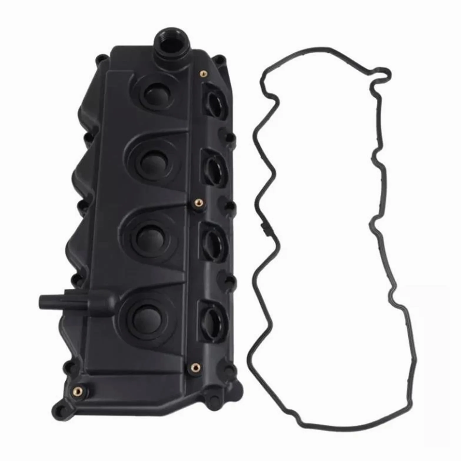 Tapa de válvula Tapa De Balancines Motor OEM 13264-VM00A 11047-VM00A Con Juntas Para Nissan Para Navara D40 Para Pathfinder 2.5DCI Diesel 2005 Tapa de La Válvula