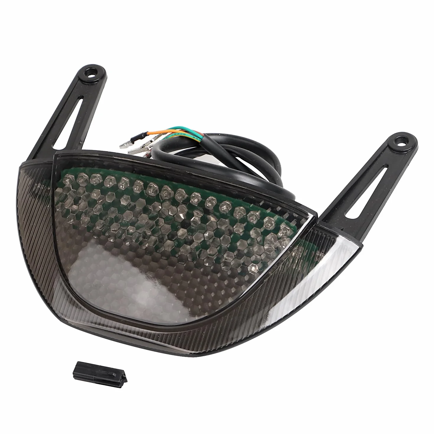 Piloto trasero LED Freno Intermitentes Integrados Ahumado Para H-onda CBR600RR 2007-2012