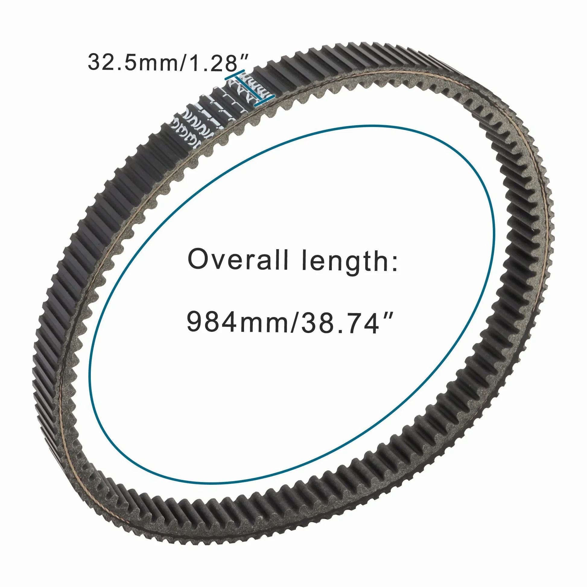 GOOFIT Correa de Transmisión Resistente Reemplazo para Polaris RZR 900 1000 XP XP4 2013-2024 2014-2024 3211196 3211148 3211142 3211172 3211180