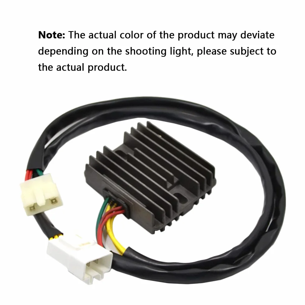 MACHSWON Rectificador regulador de voltaje de motocicleta, SH678PA SH678C-13, 31600-MEE-003, 31600-MEE-872, Compatible con Honda CBR F4i 600 2001-2006