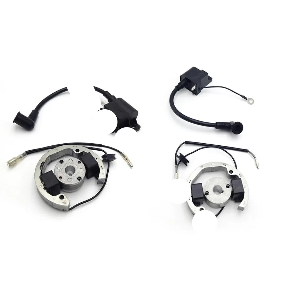 SX50 50cc 2 brote de motor de motor Magneto Magneto El volante del estator del volante compatible con bicicletas de boxes 2002-2008