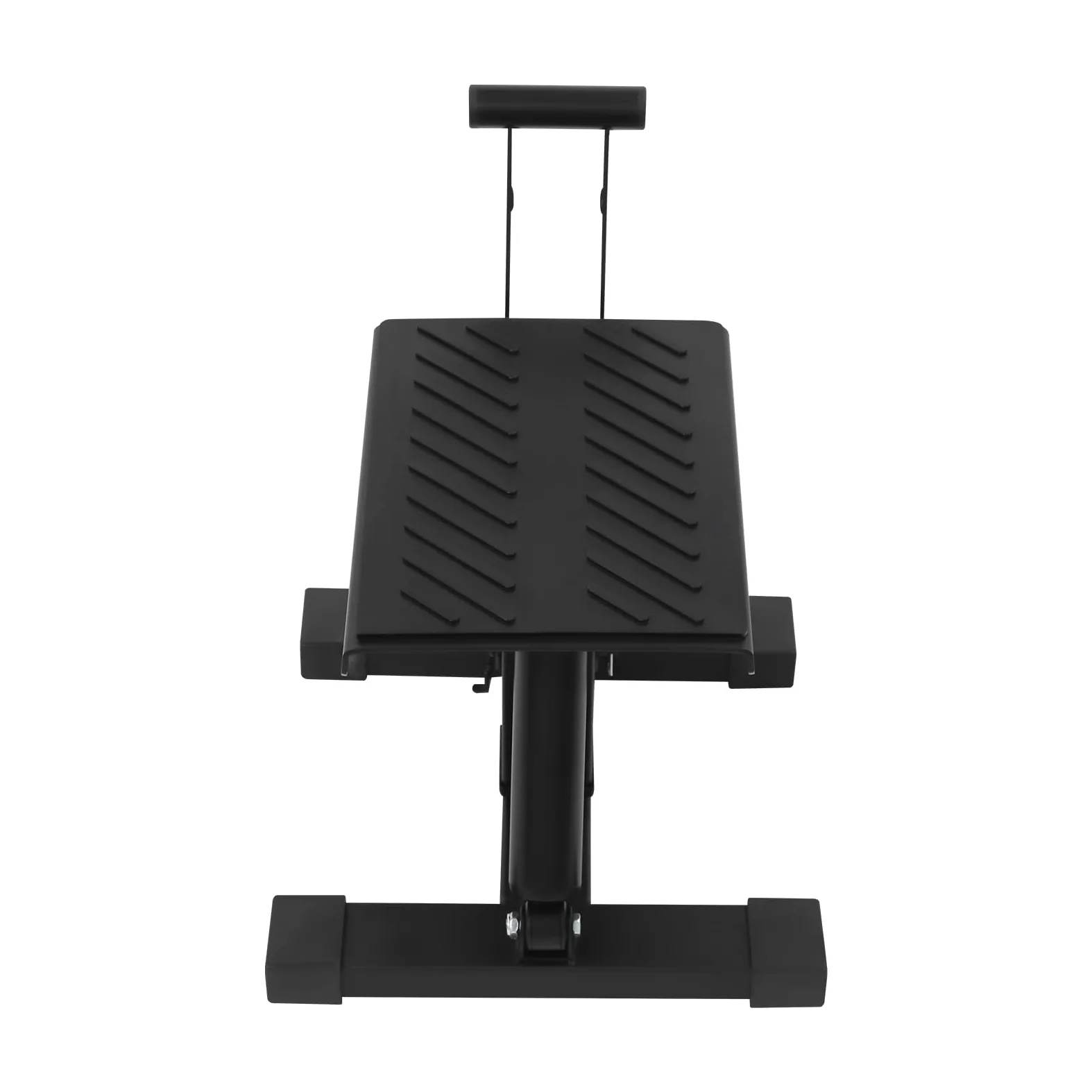 Elevador de motocicleta, rango de elevación de 25 a 34 cm, ancho de plataforma de 17 cm, capacidad de carga de 200 kg, soporte de motocicleta con 3 pernos de seguridad, plataforma elevadora de acero