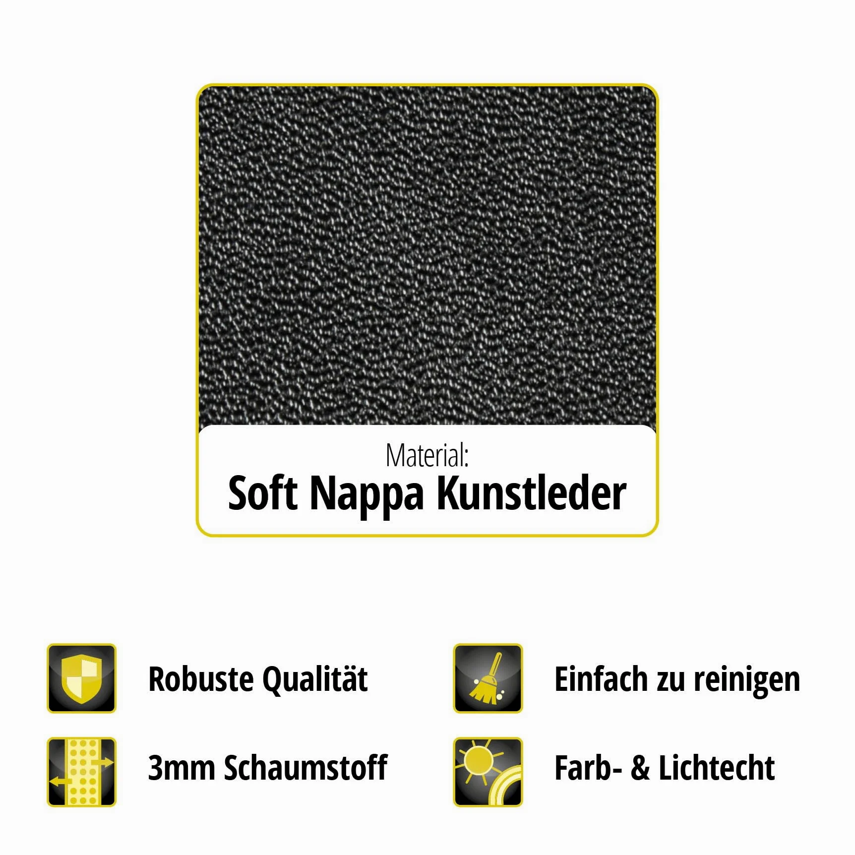 WALSER 11542 Funda de asiento de coche ajuste de transportador, funda de asiento de imitación de cuero antracita compatible con Ford Transit Connect, pasajero de doble plaza
