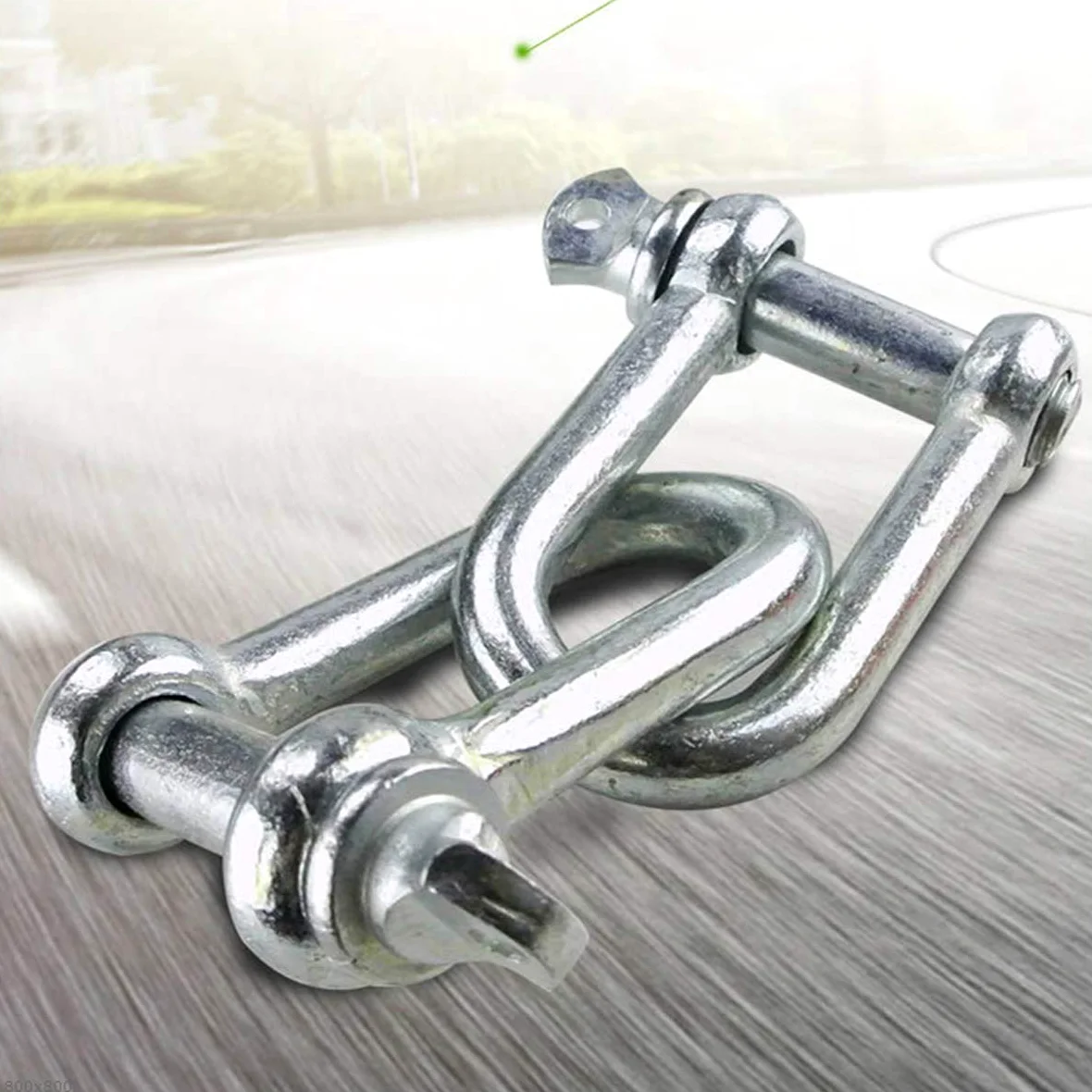 Cuerda de remolque, correa de remolque resistente de 4 x 4, correa de remolque de nailon para coche, SUV, vehículo agrícola, incluye 2 ganchos de seguridad y bolsa de almacenamiento, capacidad de 8