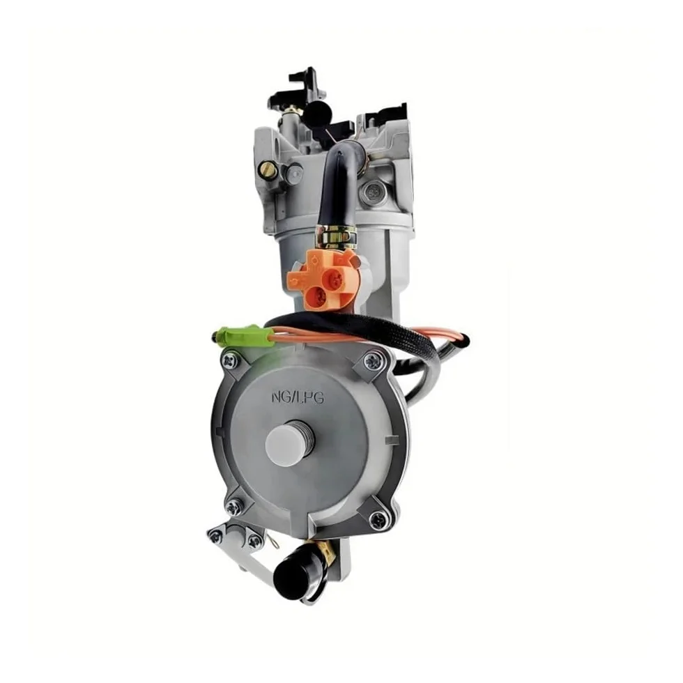 GX390 188F Generator Dual Carburetor LPG CNG Conversion Kit 4.5-5.5KW Manual Choke Garden Tools