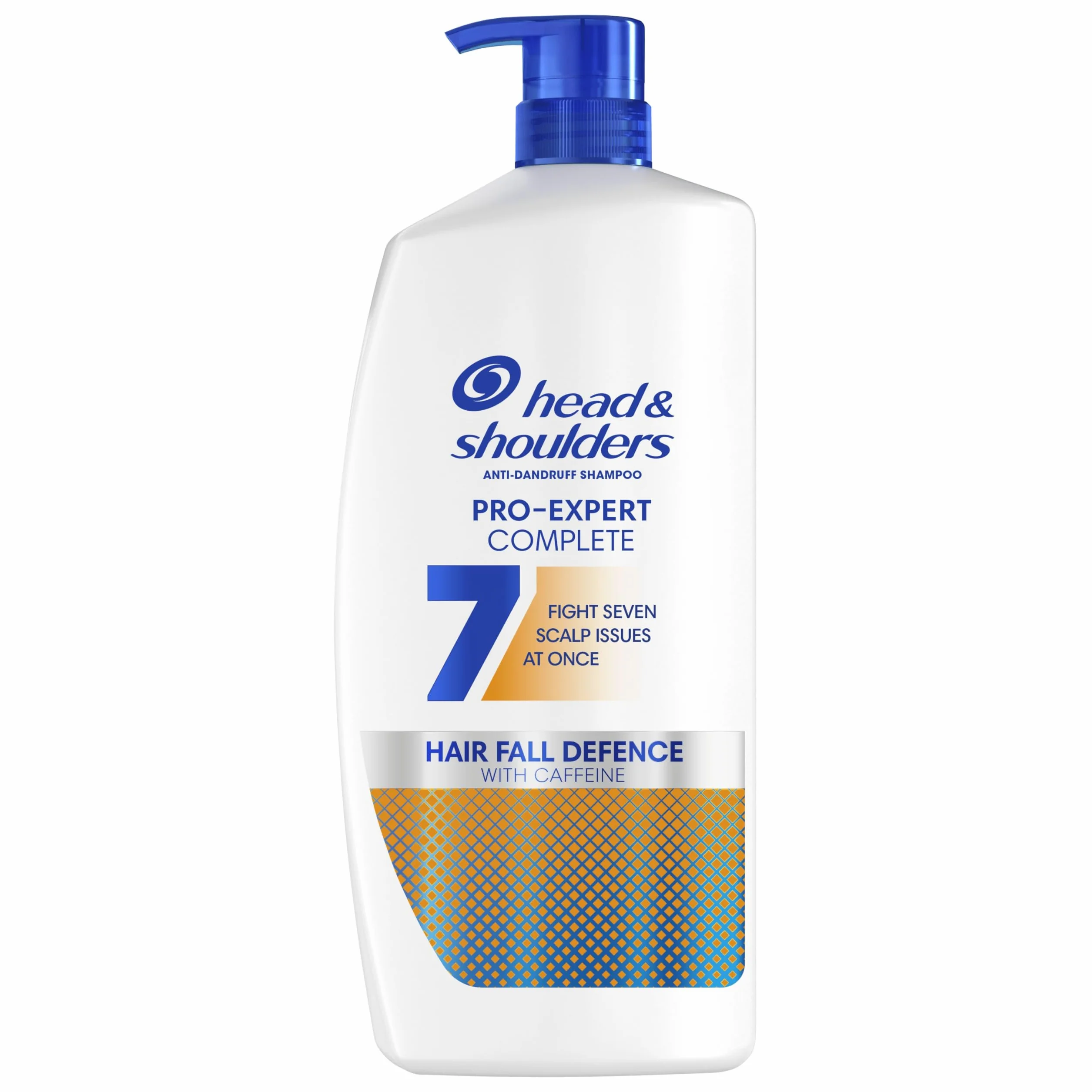 H&S Pro-Expert 7 Champú Anticaspa Anticaída 800ml con Cafeína