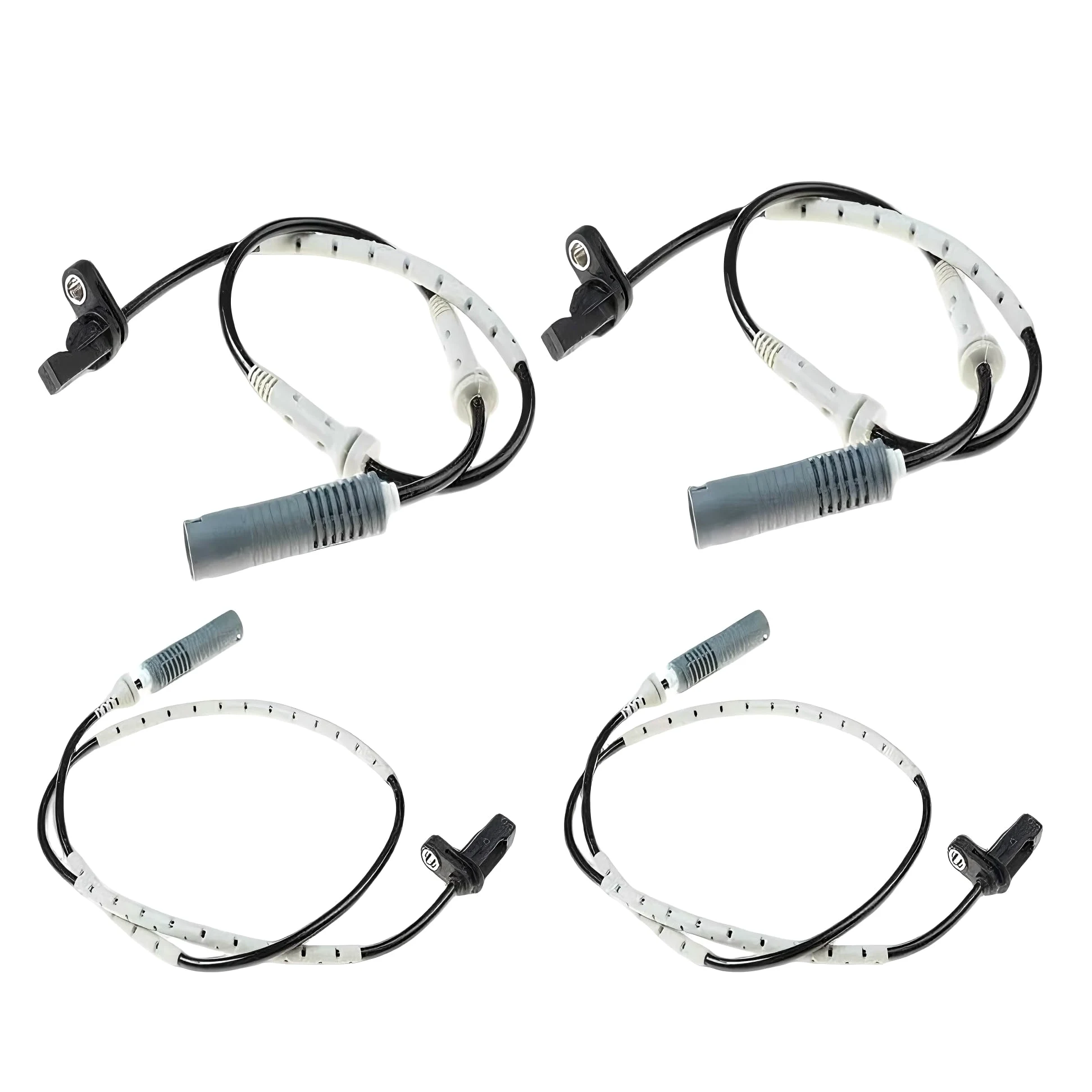 Sensor ABS para automóvil Sensor de velocidad rueda ABS Para Serie 1 y 3 (2004-2012) (OE# 34526760424 34526760425)