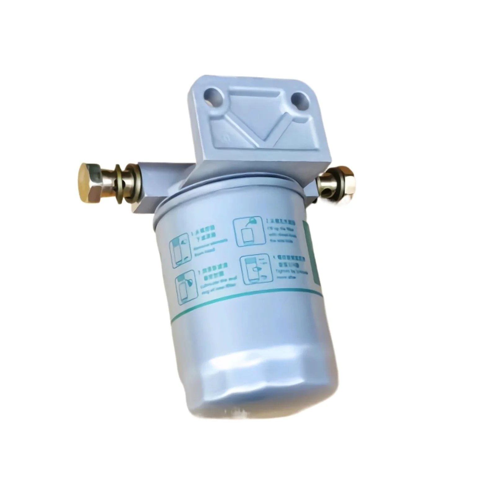 filtro de combustible Filtro diesel del coche Conjunto de filtro diésel CX0708; Ajuste para el conjunto de combustible del motor K4100D ZH4102 ZH4105 del grupo electrógeno Huafeng