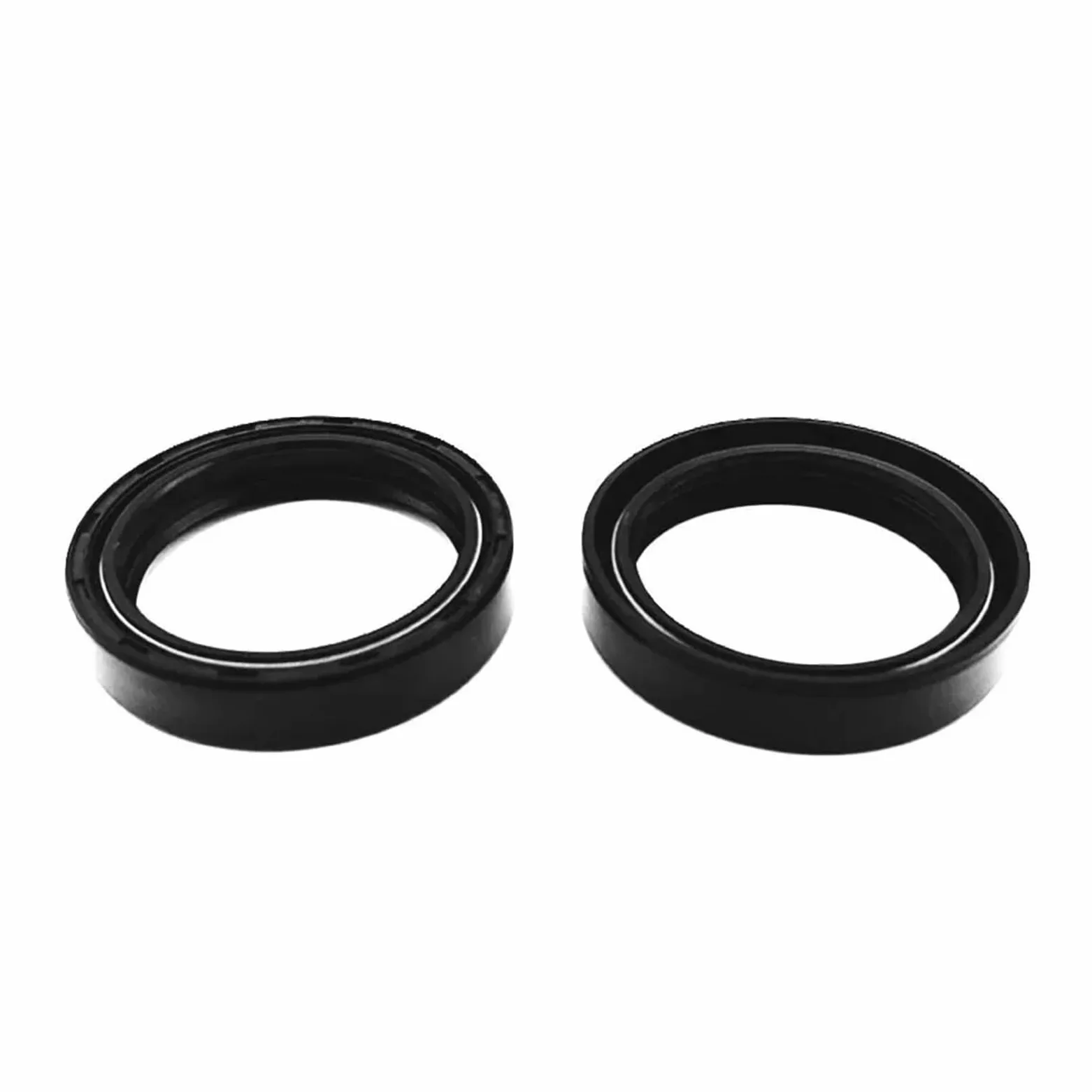 Compatible con el Kit de Sello de Polvo de Aceite de Horquilla Delantera | Recambios de juntas de amortiguadores for motos de calle.(Dust Oil Seal -4 Set)