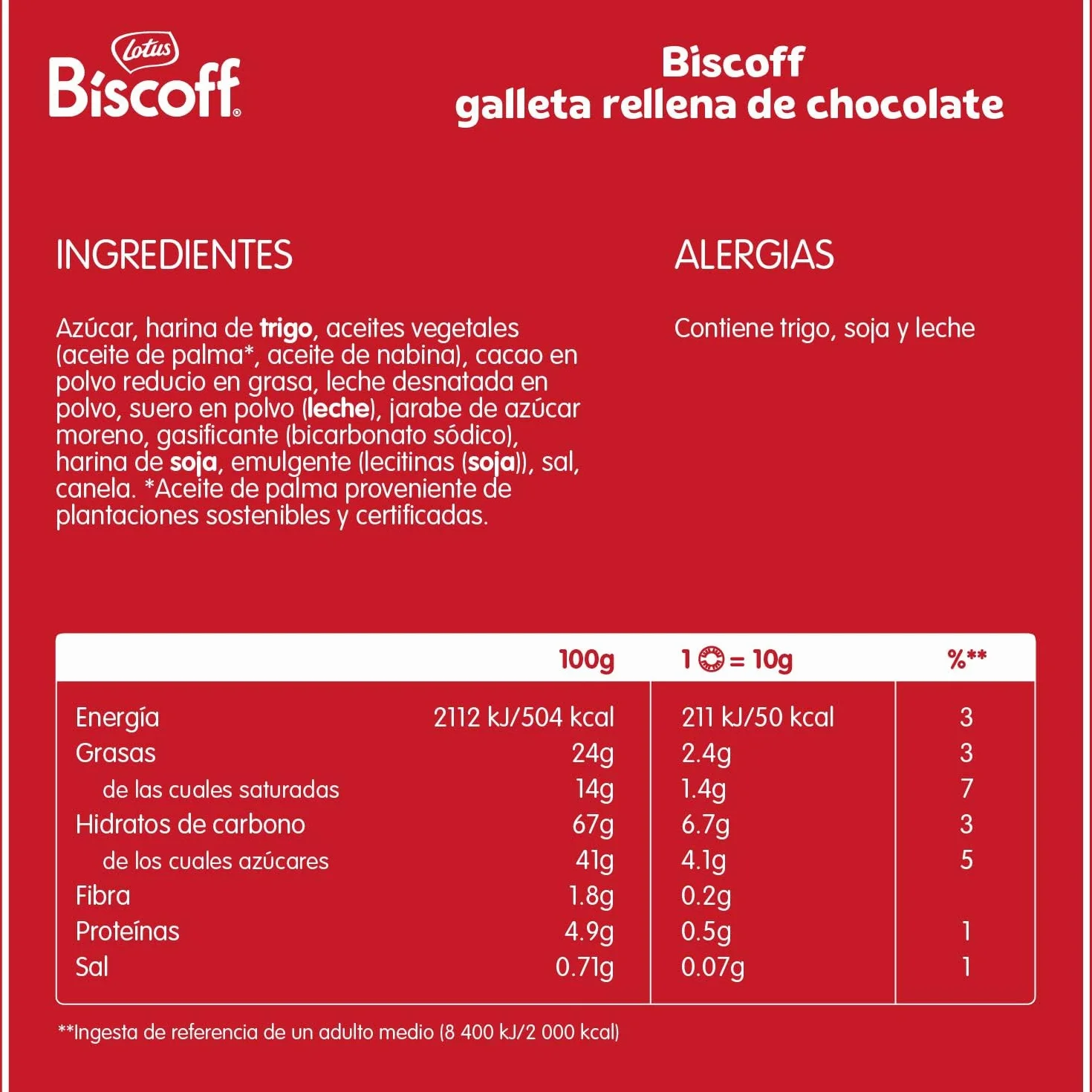 Lotus Biscoff Galletas Rellenas de Chocolate 9 x 150g Pack 15 Galletas