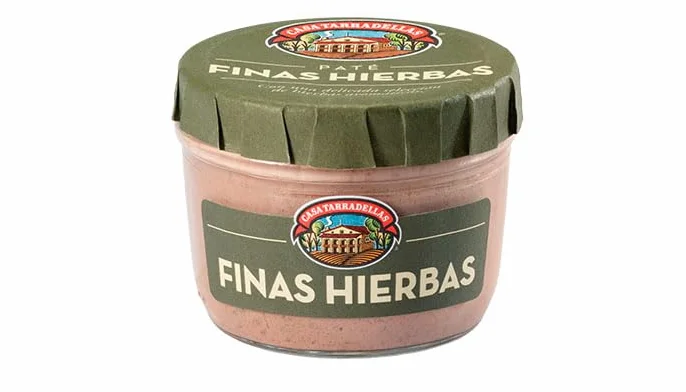 PATES CASA TARRADELLAS VARIOS SABORES FINAS HIERBAS 125g Pack 6