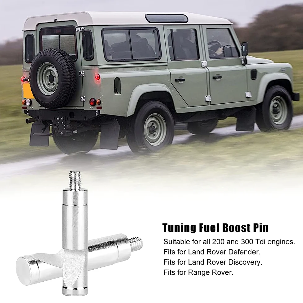 Tuning Fuel Boost Pin Antidesgaste de Acero Inoxidable para Defender Discovery 200 300 Tdi