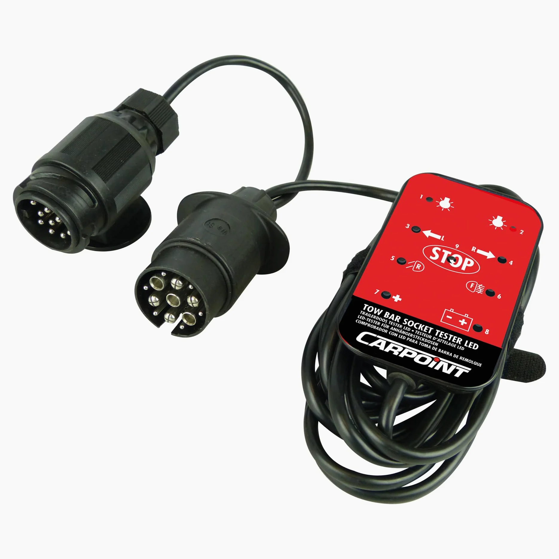CARPOINT 0438118 Tester toma de remolque