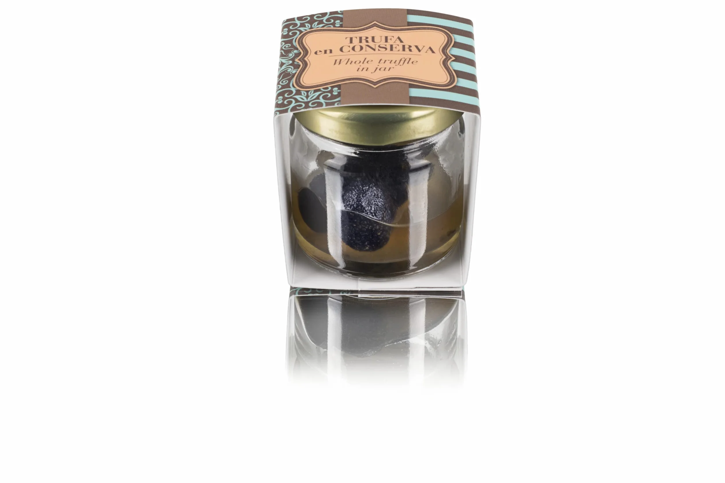 La Truferia Trufa Negra Natural Silvestre entera en su jugo 10 gr Conserva artesanal