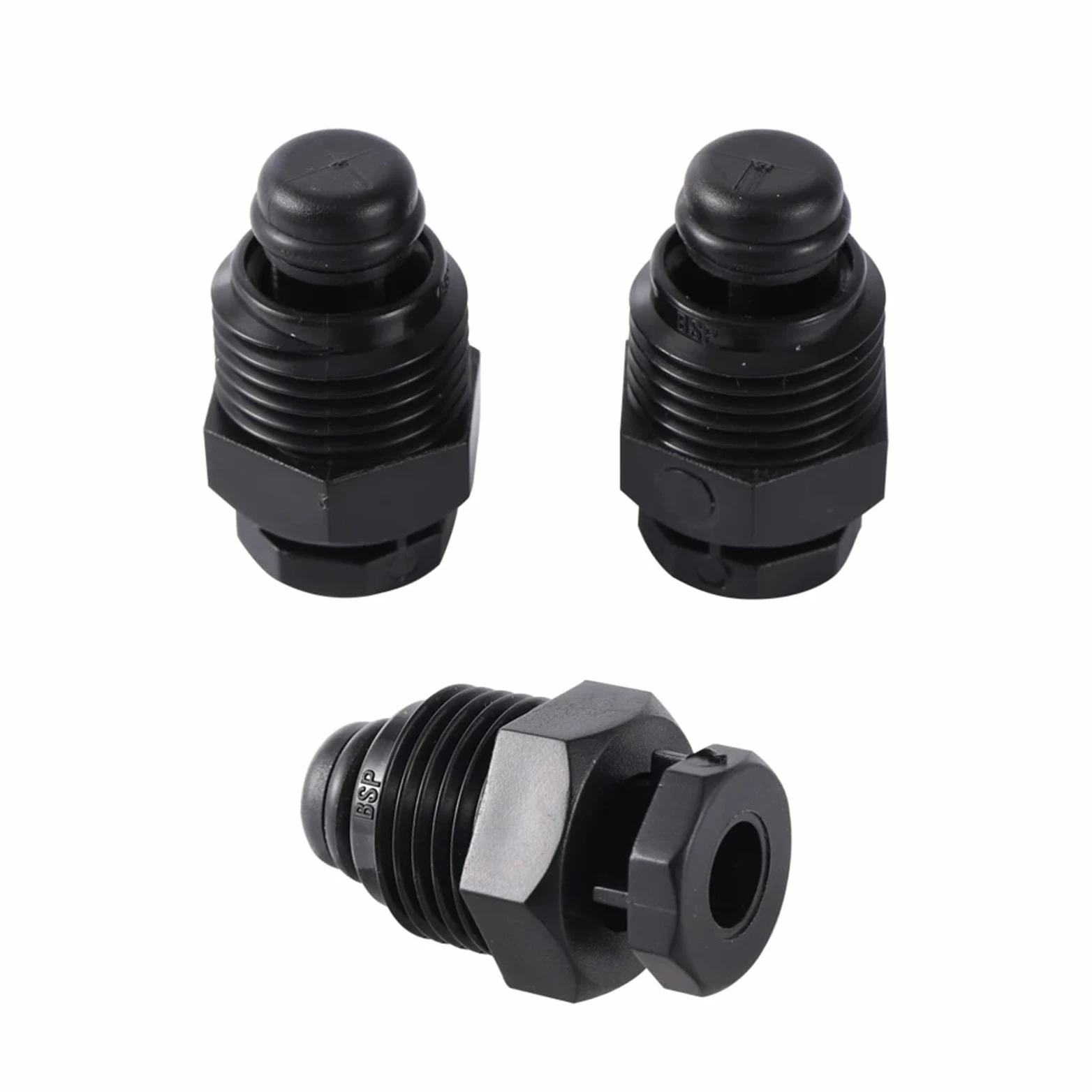 10 mini válvulas de escape automáticas con rosca macho 1/2", sistema riego, válvula ventilación, conexión for tubería agua, admisión for manguera
