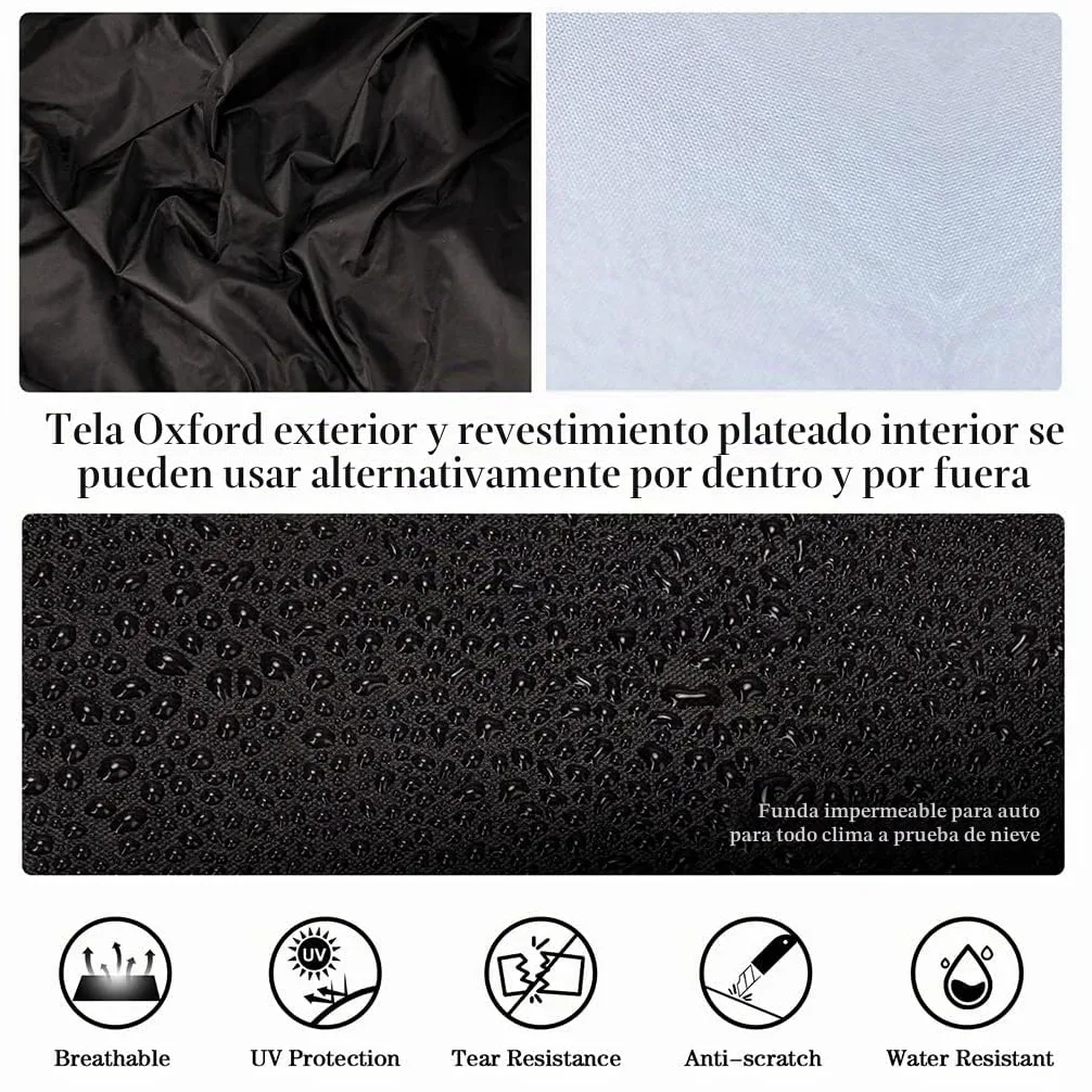 Funda para Coche Compatible con BMW Z4/Z4 M Roadster Coupé Convertible E85 E86 E89 G29 2002-2022, Impermeable Exterior Cubierta del Coche Resistente al Polvo Cubre Coche con Tira Fluorescente