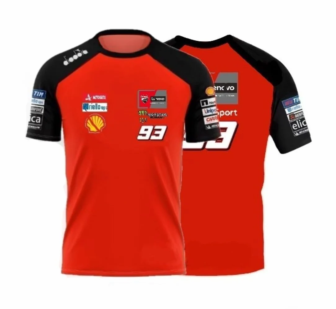 Camiseta Hombres Replica 93 MotóGP Ducatí