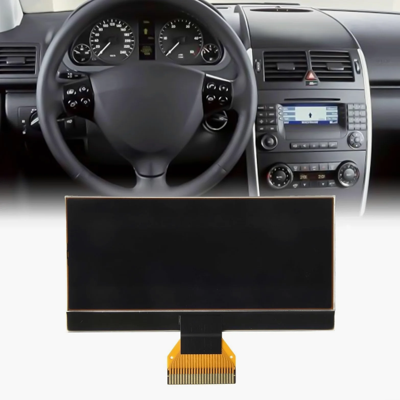 Pantalla LCD de instrumentos, adecuada para modelos de clase B W169 W245, pantalla LCD de clúster de instrumentos, A1695400448, 0263643242