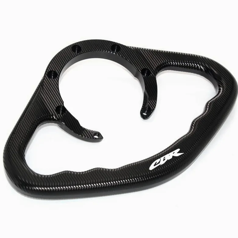 VACSAX Asas de Mano for pasajeros, manija de Barra de Agarre de Tanque for Honda CBR 600RR CBR600RR 600RR 2003-2013 2004 2005 2006 2007 2008 2009 F5 (Color : Black)