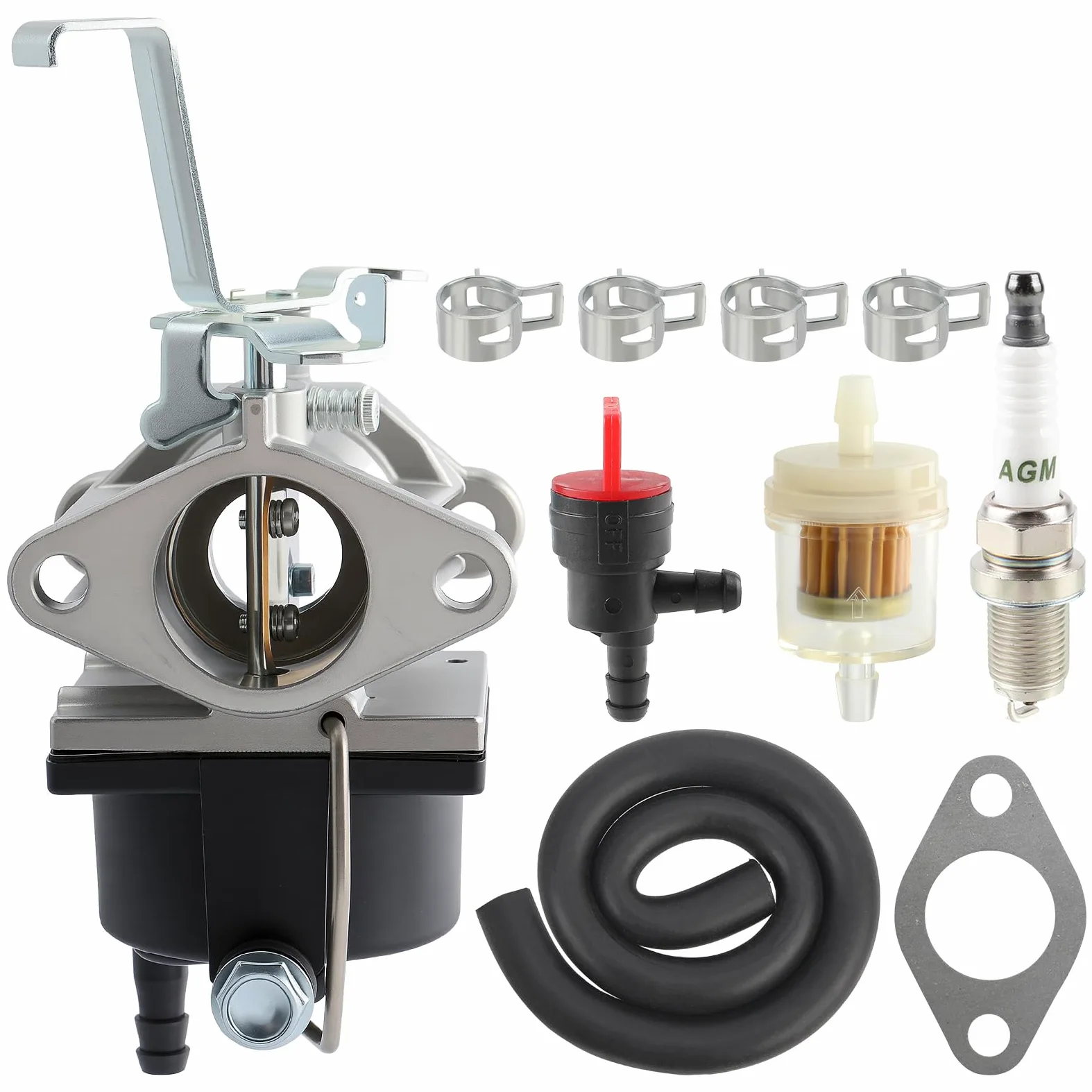MOTOALL Carburador con junta de repuesto para motor Tecumseh específico OV691EA TVT691 640221 5156