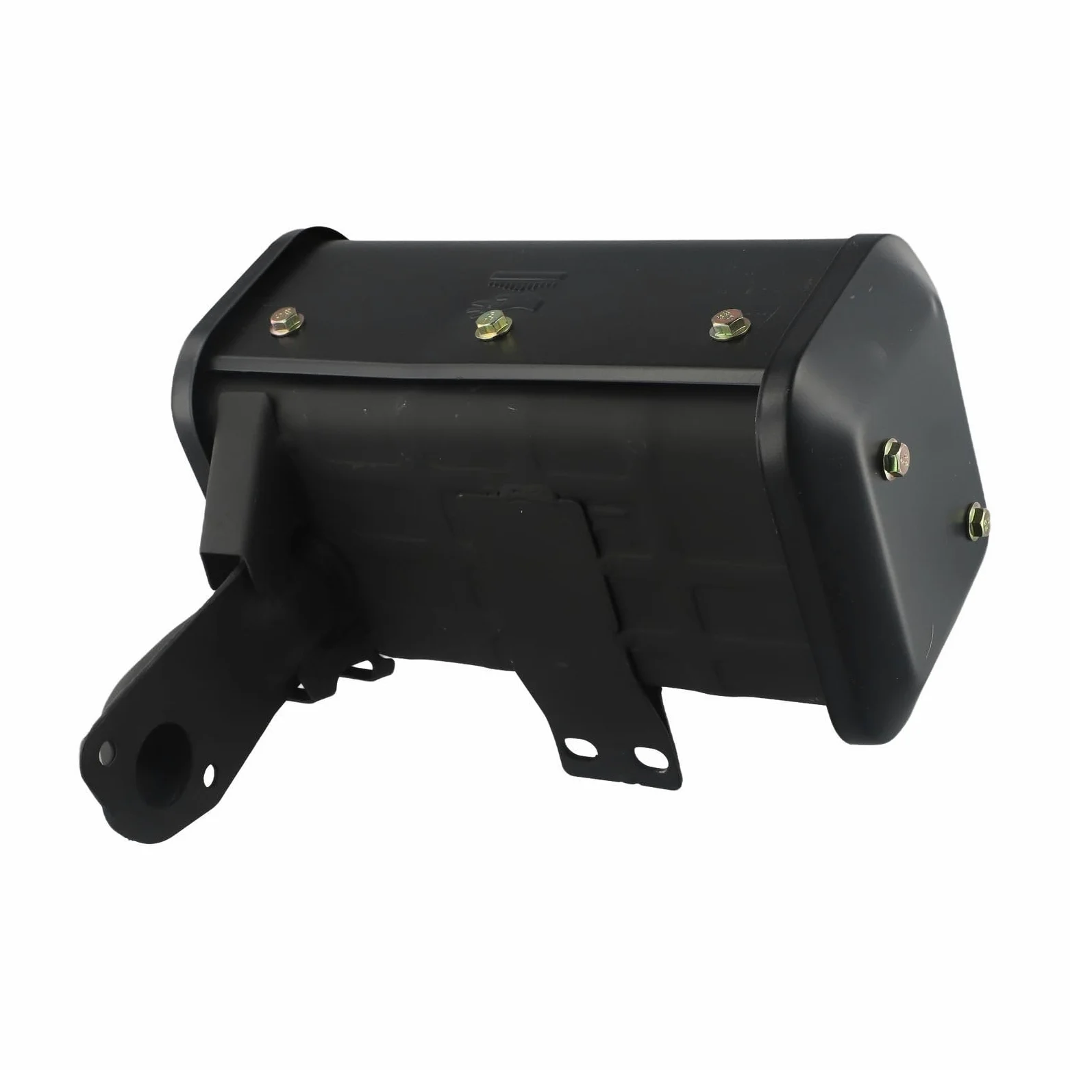Silenciador de escape para generador 186F, silenciador de aleación de aluminio compatible con motor diésel refrigerado por aire 170F 178F 186F/188F 192F para cultivador (186F/188F)