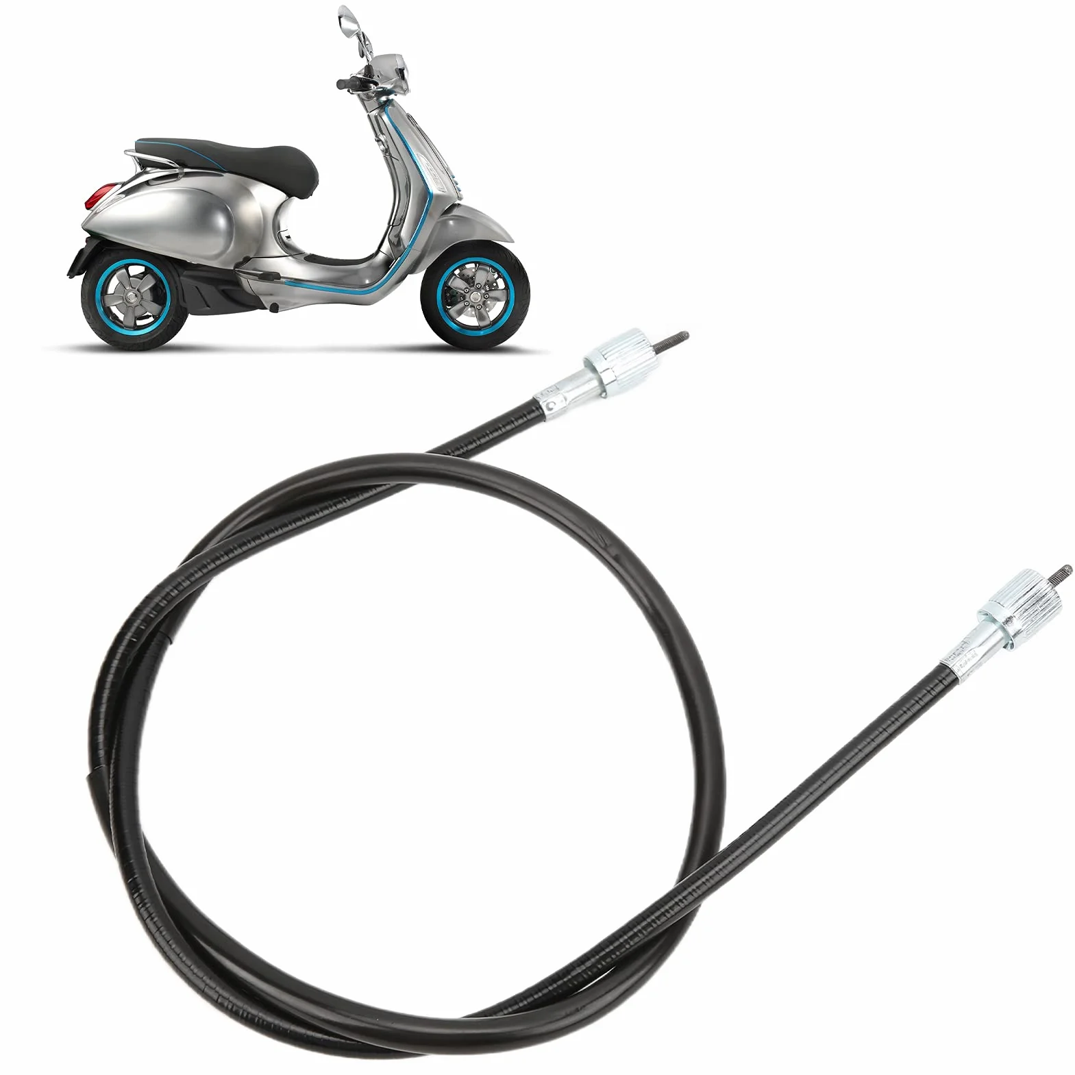 Cable de Contador de Velocidad de 39 Pulgadas para 49 50 125 150 250 300 Scooters, Unidad de Medidor de Velocidad