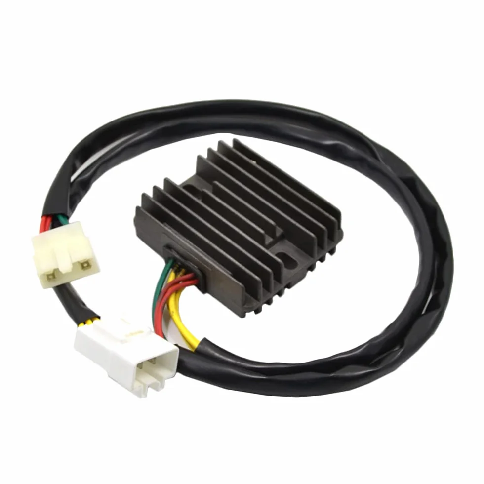 MACHSWON Rectificador regulador de voltaje de motocicleta, SH678PA SH678C-13, 31600-MEE-003, 31600-MEE-872, Compatible con Honda CBR F4i 600 2001-2006