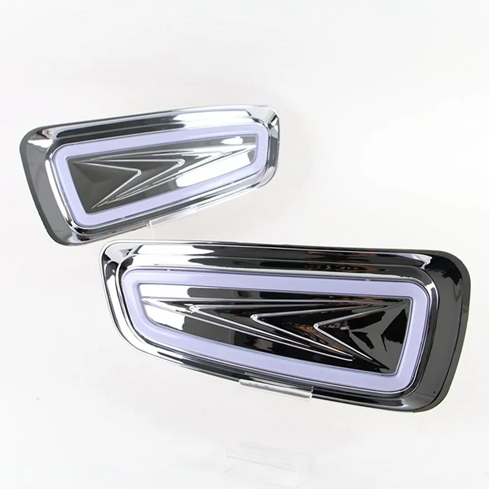Luces diurnas LED DRL compatible para Ford F-150 SVT Raptor 2010-2014, Guía de luces LED parachoques delantero DRL