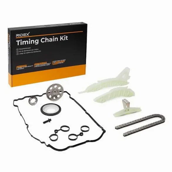 RIDEX 1389T0024 Kit de cadena de distribución Compatible con PEUGEOT 208 I Hatchback CA, CC