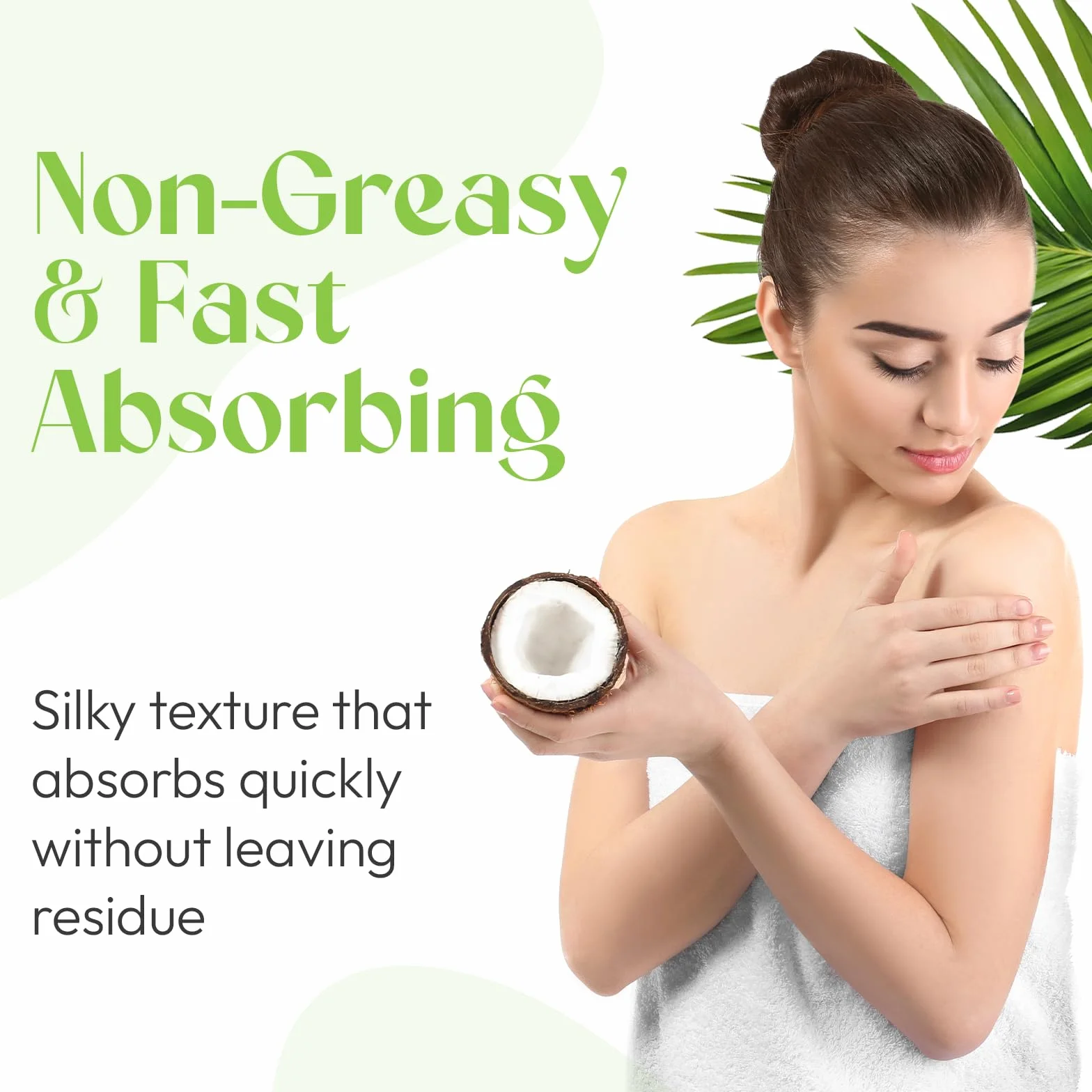 Natural Fractionated Coconut Oil 100ml Puro 100% Natural