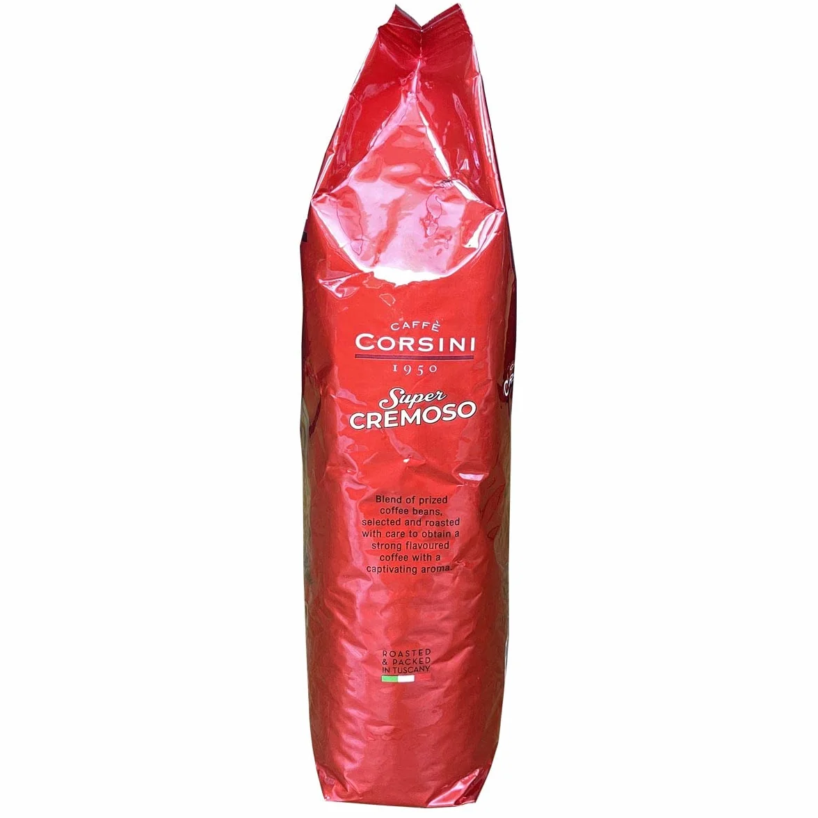 Café Corsini en Granos Súper Cremoso 1 kg