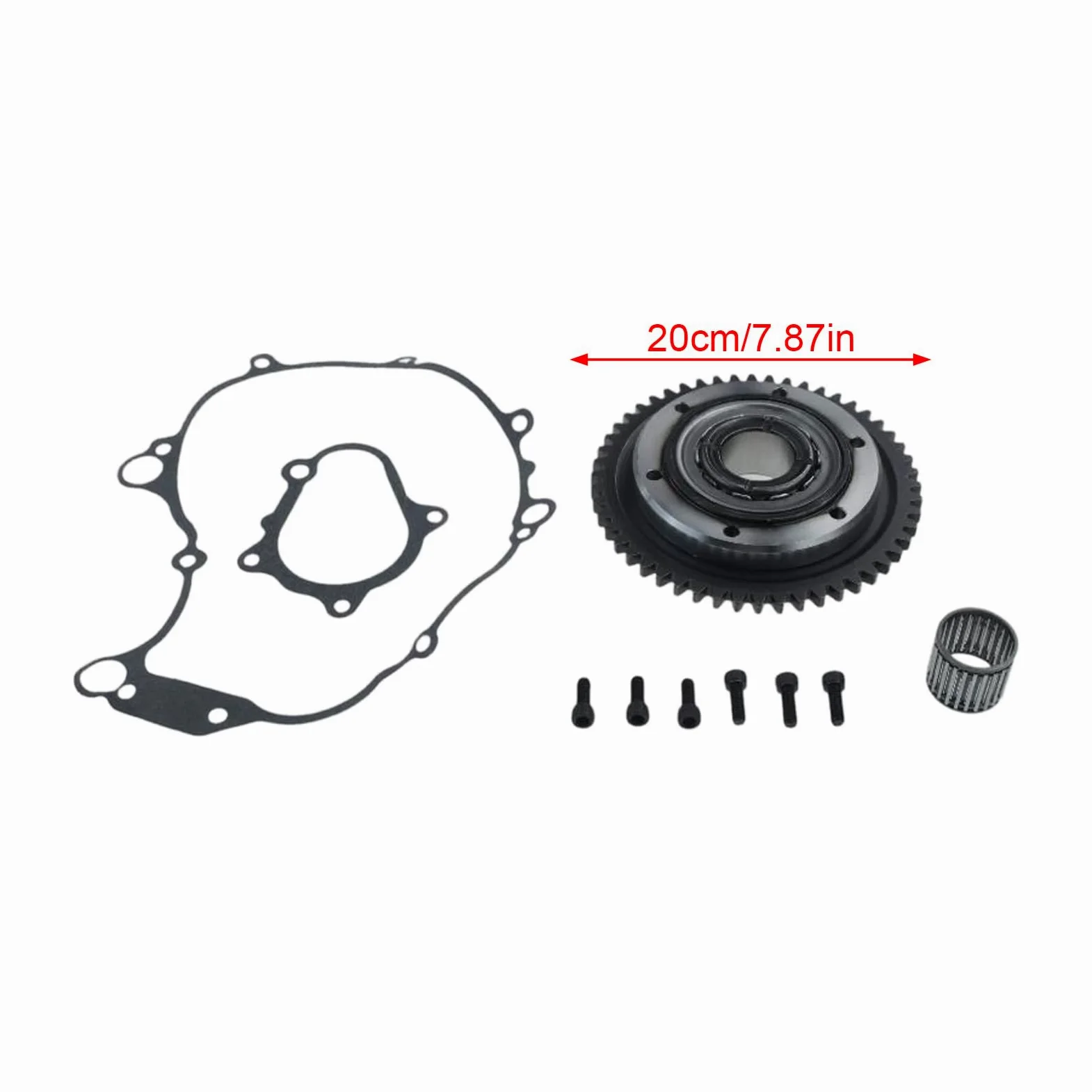 Juego de engranajes de rodamiento de resorte de una sola dirección construido con precisión para vehículo todoterreno 660R OEM compatible con agarre de arranque