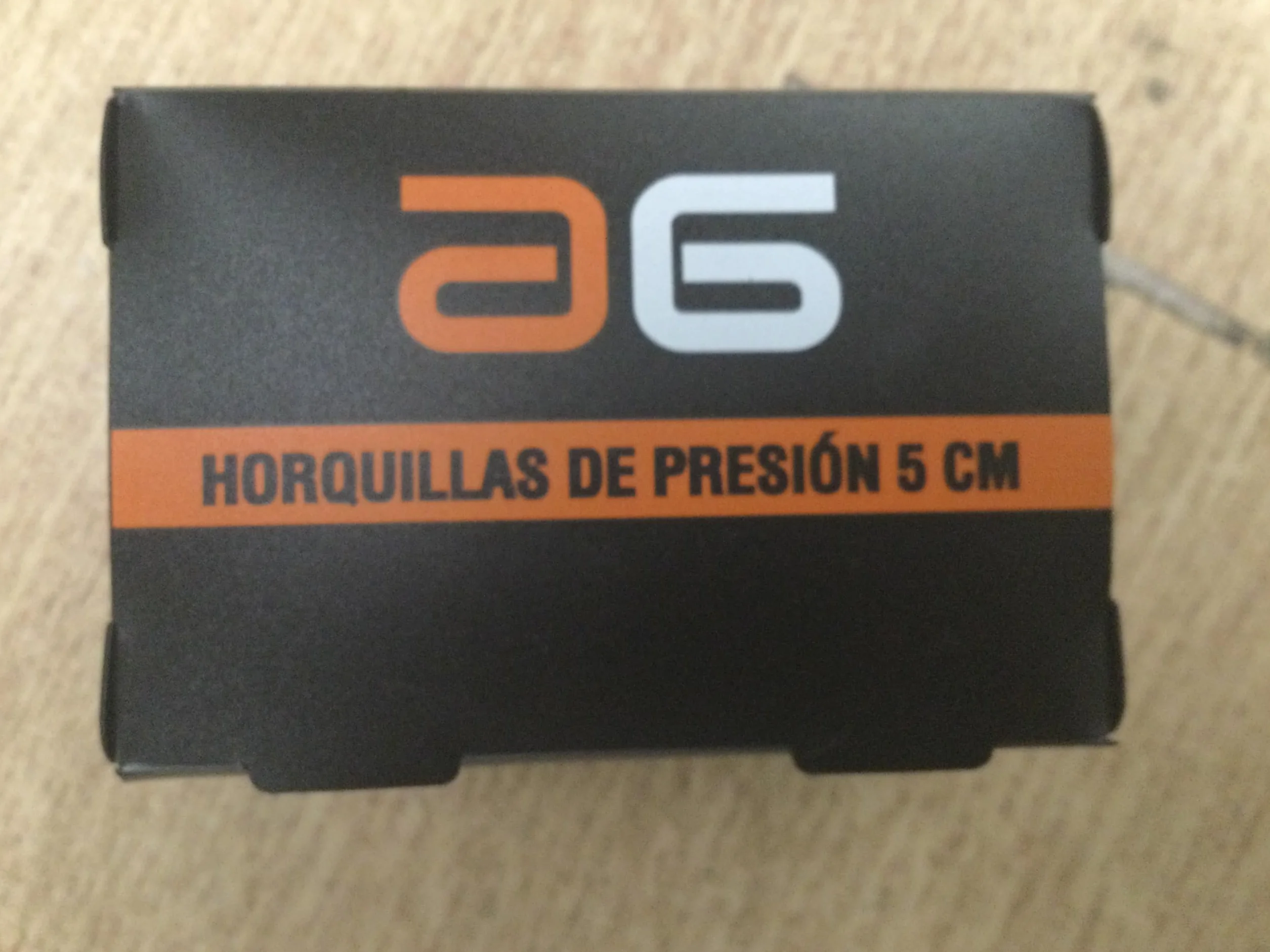 HORQUILLA CLIPS CARROL CAJA 400un NEGRA