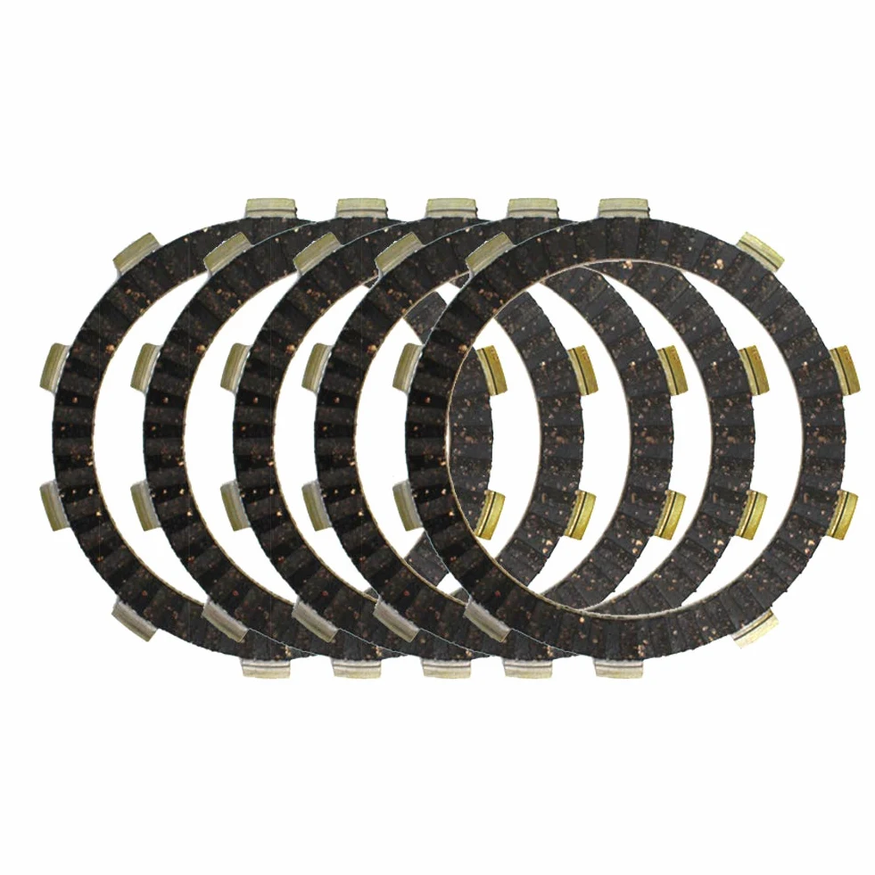 Road Passion Embrague Disco de Fricción Estándar 5 pcs para YAMAHA TW200 TW225E TW125